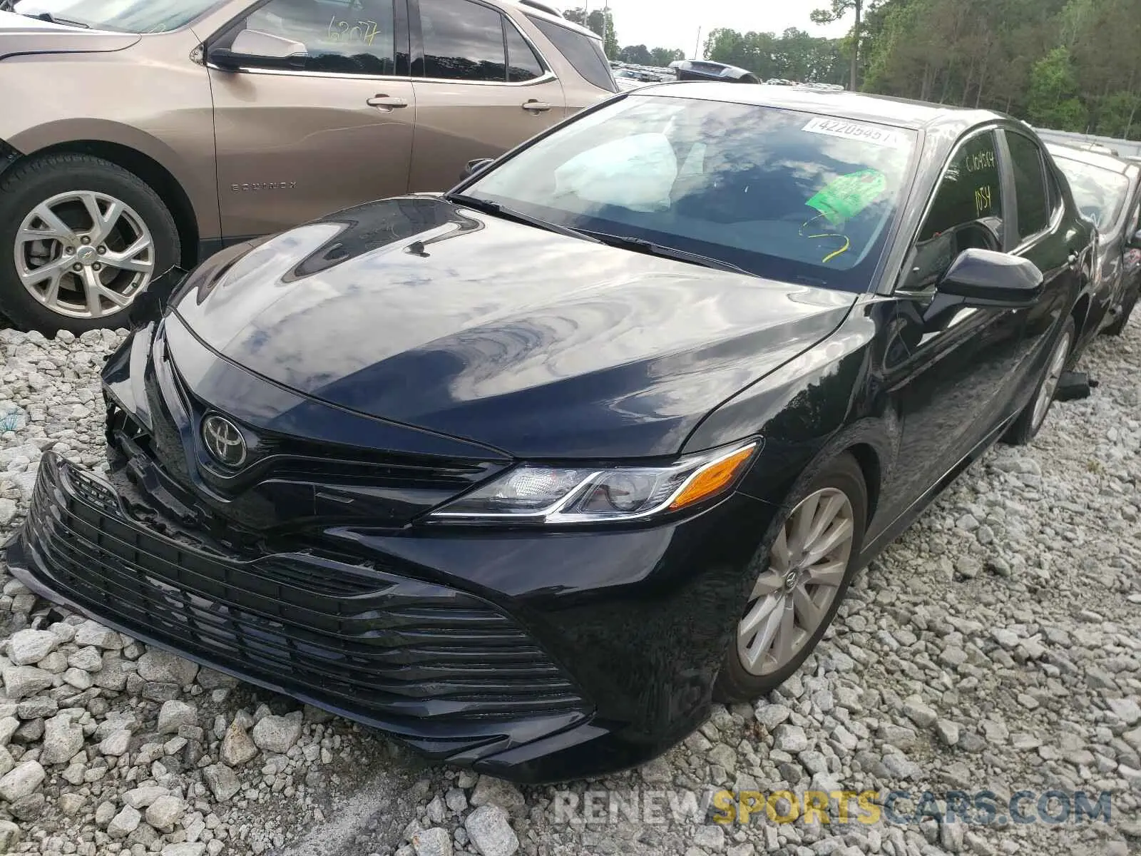 2 Photograph of a damaged car 4T1C11AK1LU938789 TOYOTA CAMRY 2020