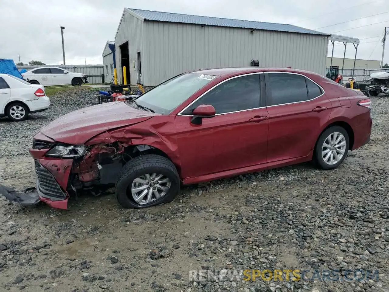 1 Photograph of a damaged car 4T1C11AK1LU997602 TOYOTA CAMRY 2020