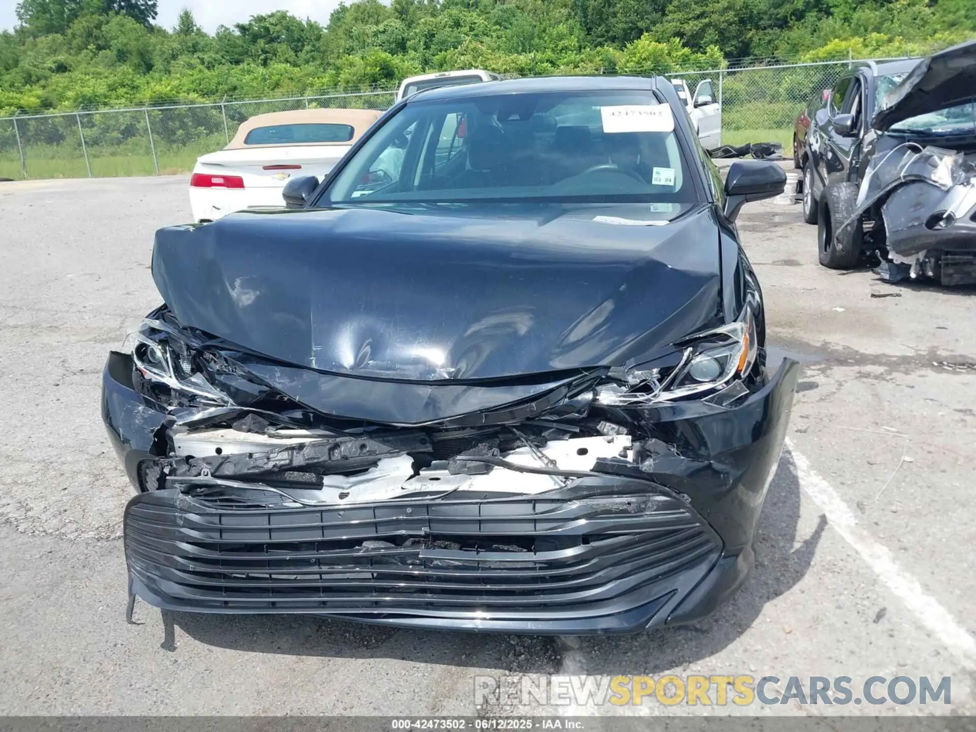 12 Photograph of a damaged car 4T1C11AK2LU317612 TOYOTA CAMRY 2020