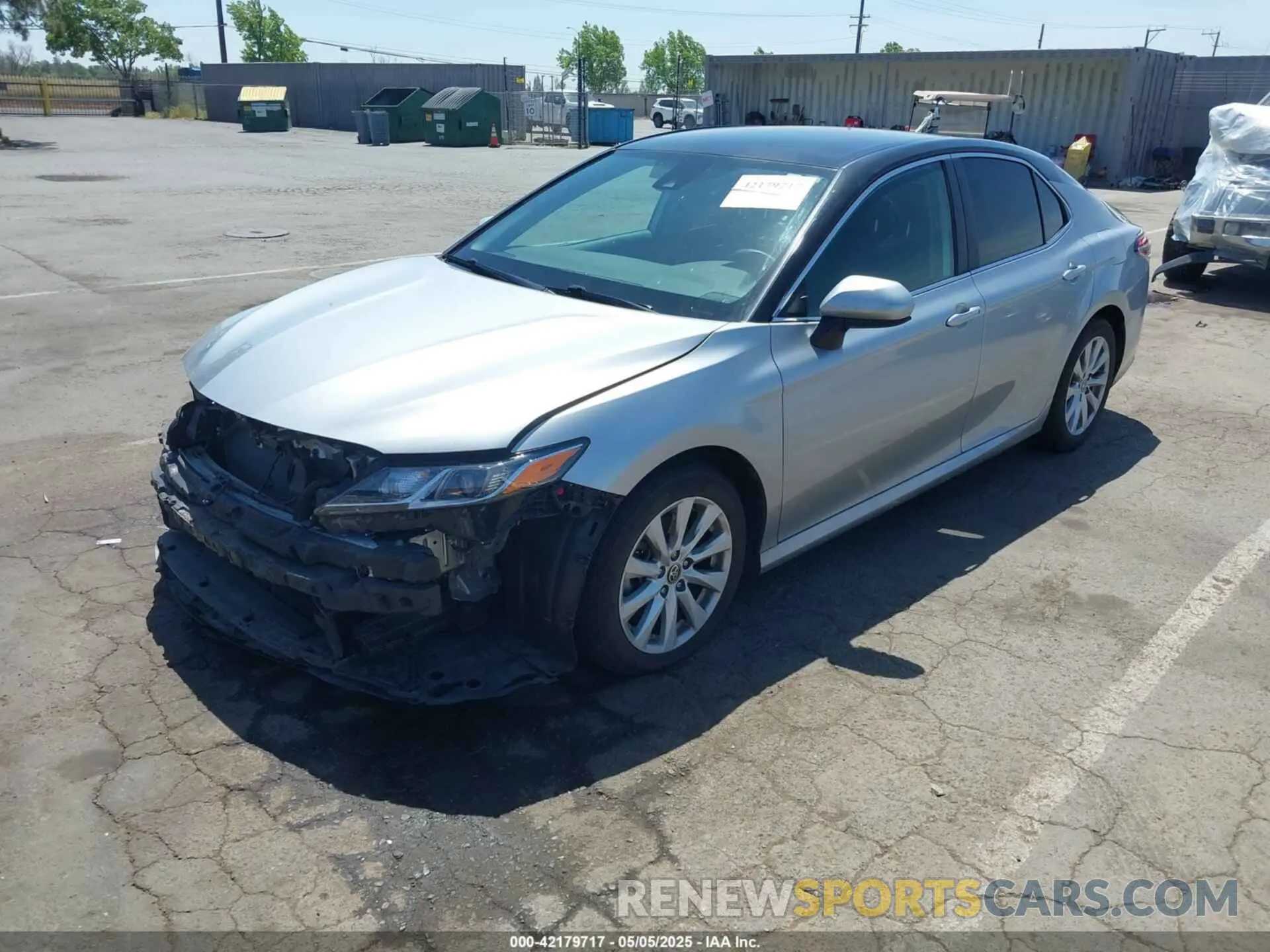 2 Фотография поврежденного автомобиля 4T1C11AK2LU365563 TOYOTA CAMRY 2020