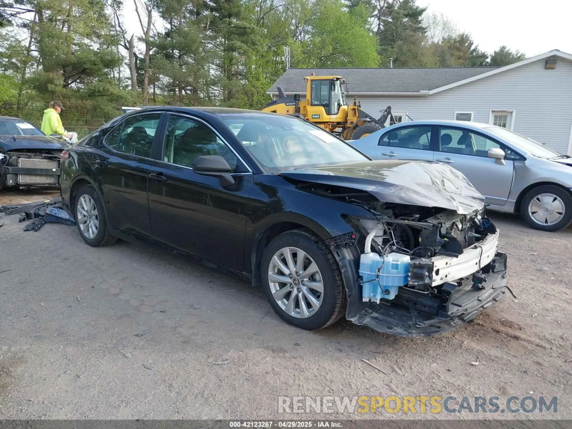 1 Photograph of a damaged car 4T1C11AK2LU393699 TOYOTA CAMRY 2020