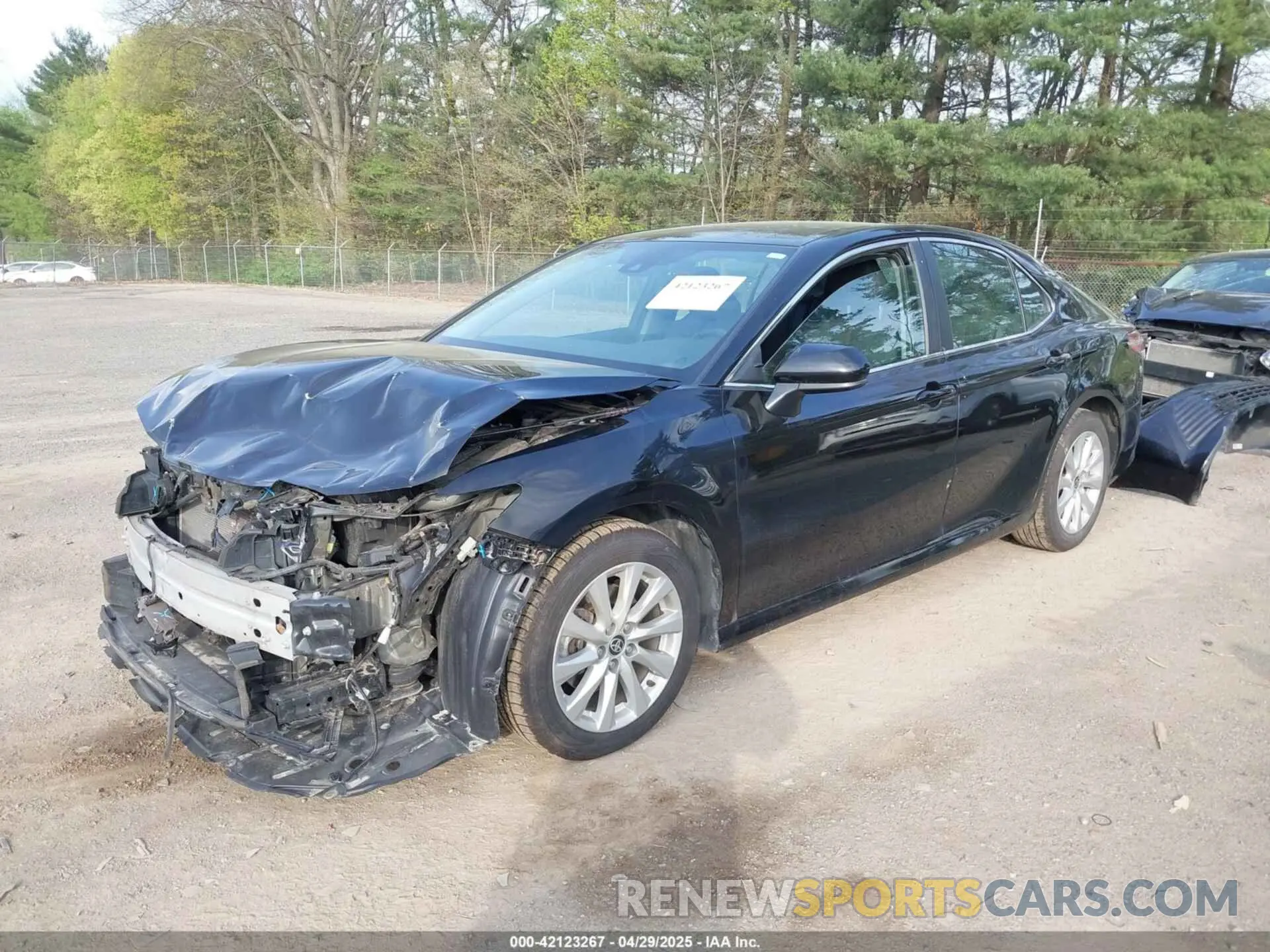 2 Photograph of a damaged car 4T1C11AK2LU393699 TOYOTA CAMRY 2020