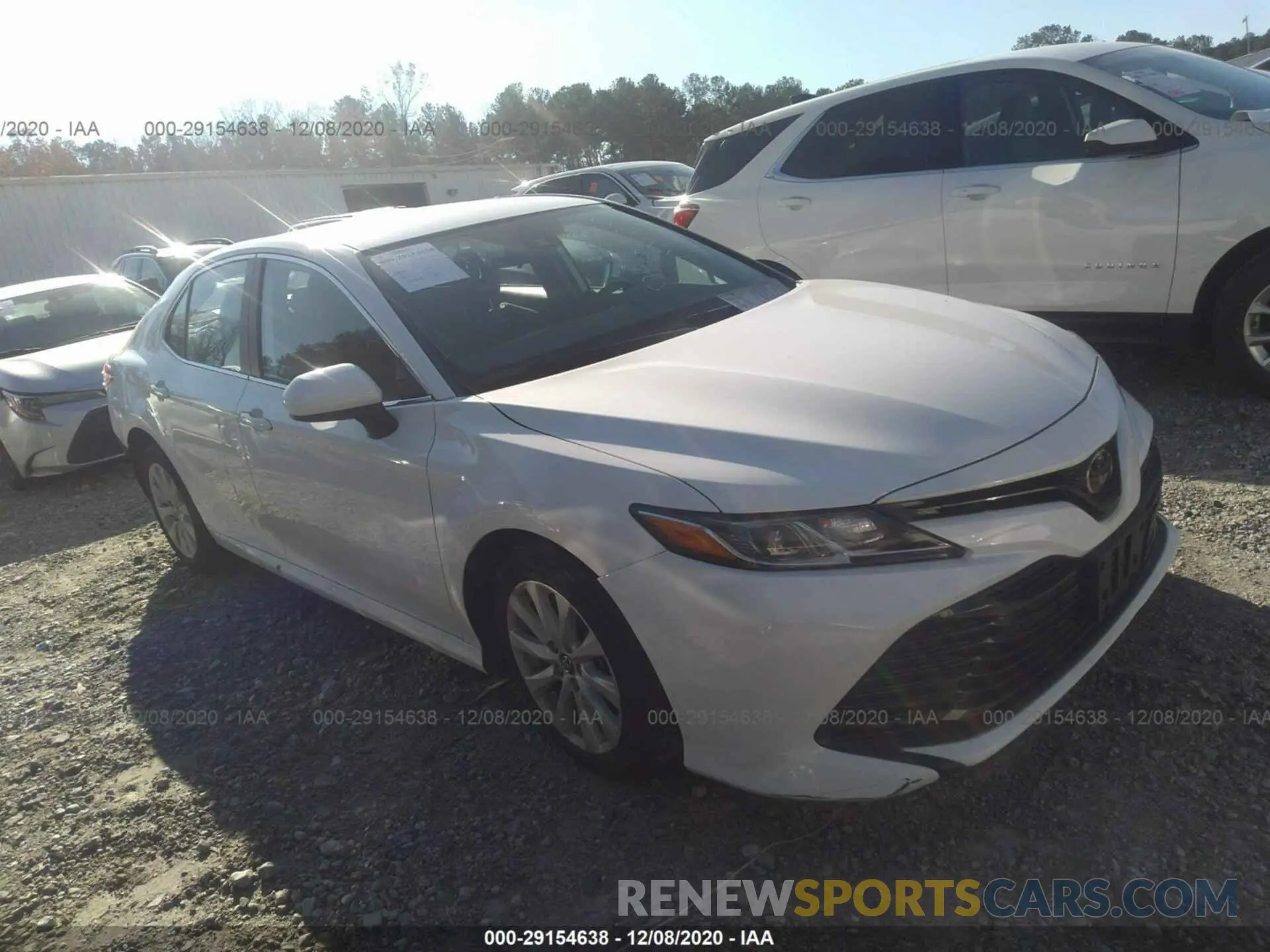 1 Photograph of a damaged car 4T1C11AK2LU895760 TOYOTA CAMRY 2020