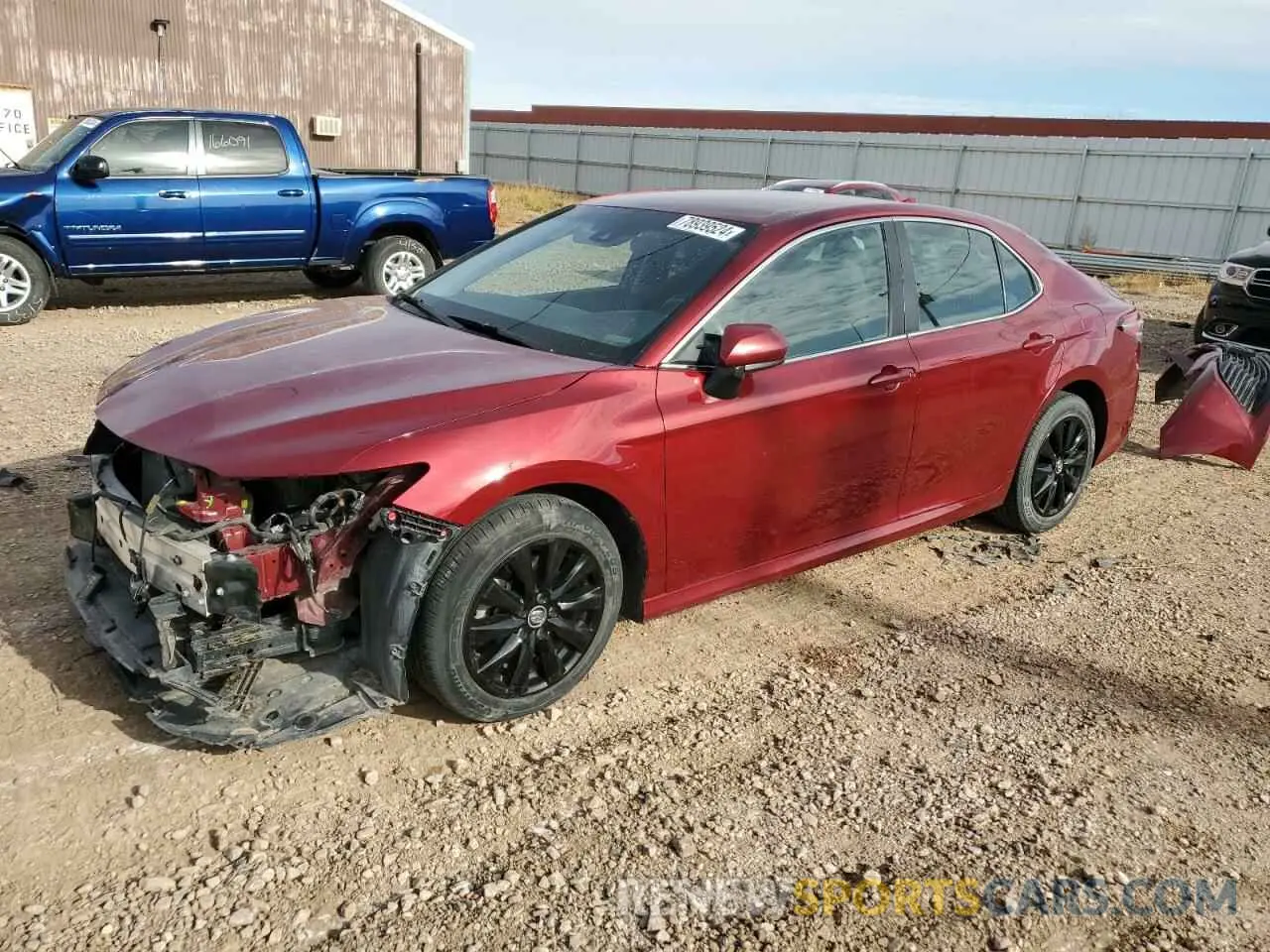 1 Photograph of a damaged car 4T1C11AK2LU916154 TOYOTA CAMRY 2020