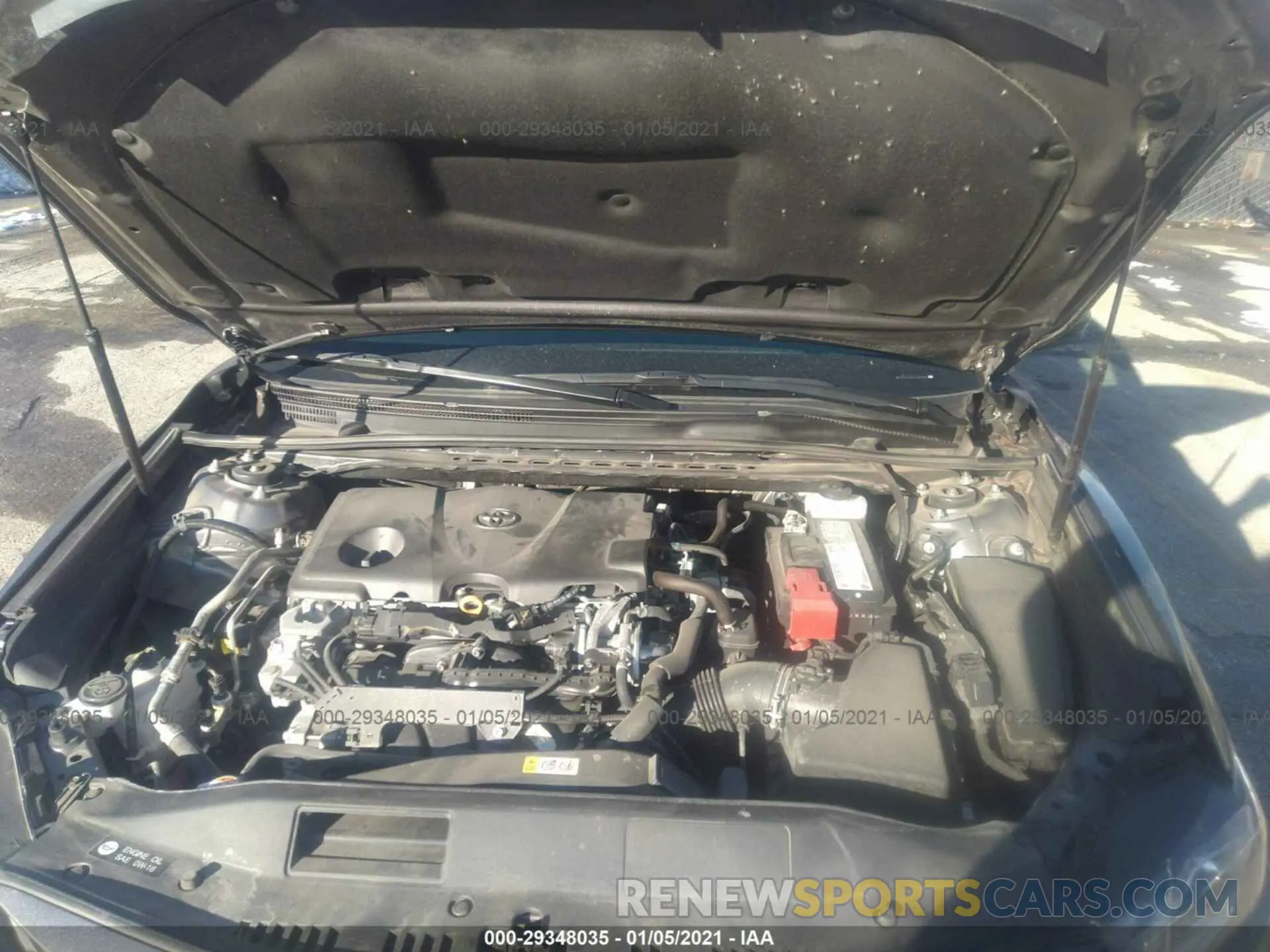 10 Photograph of a damaged car 4T1C11AK2LU927364 TOYOTA CAMRY 2020