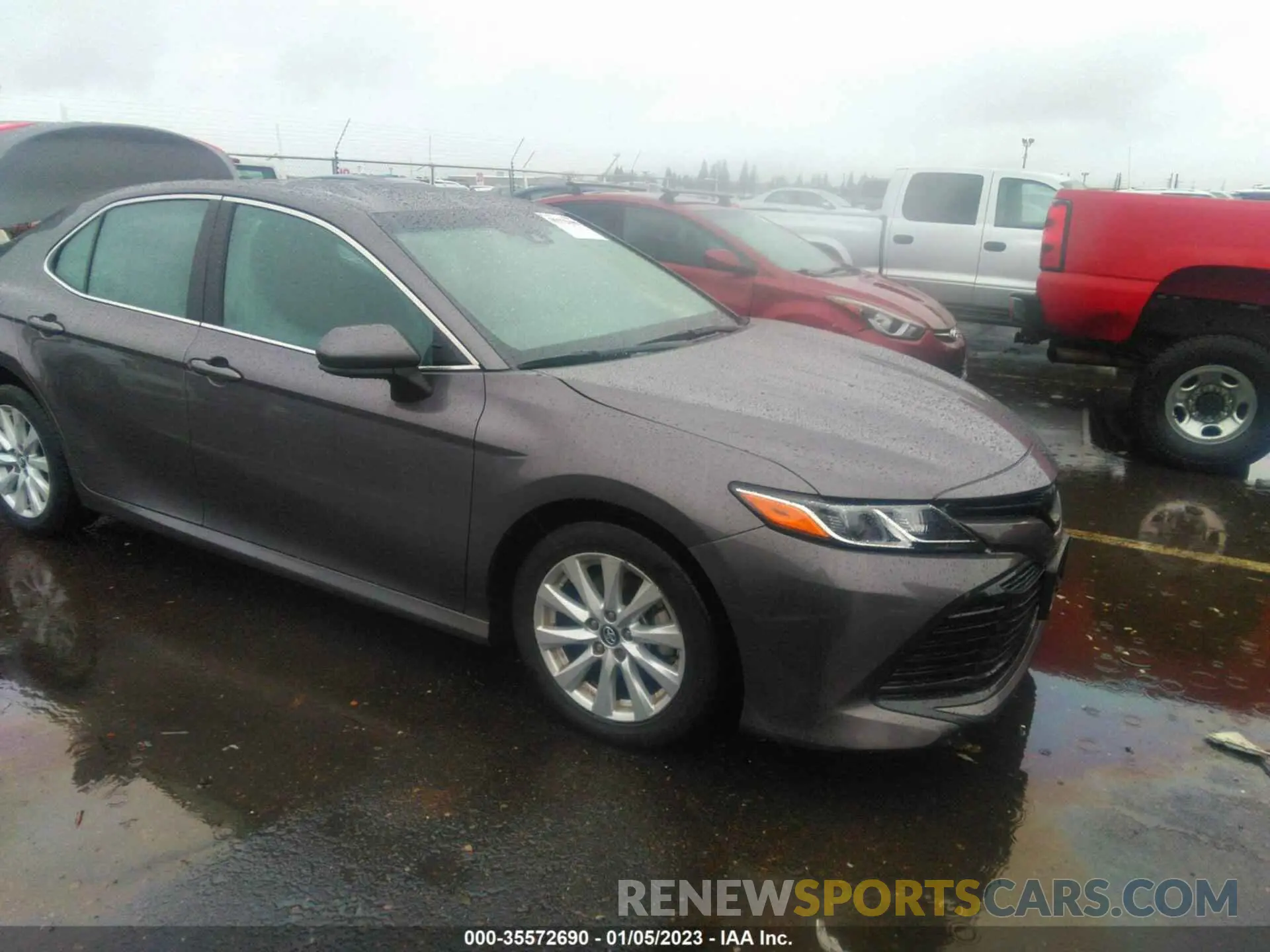 1 Photograph of a damaged car 4T1C11AK3LU344186 TOYOTA CAMRY 2020