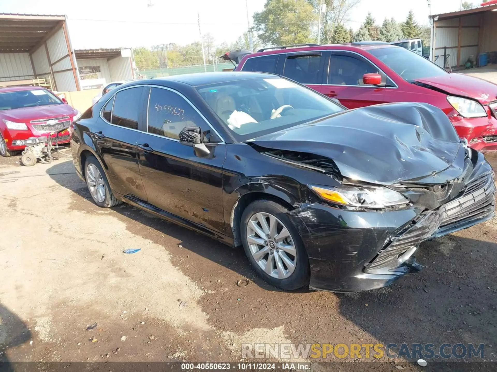 1 Photograph of a damaged car 4T1C11AK3LU393694 TOYOTA CAMRY 2020