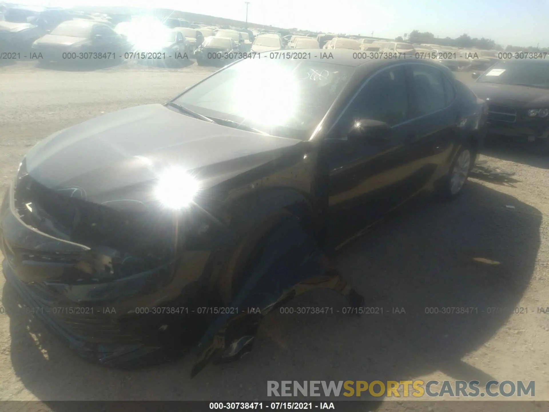 2 Фотография поврежденного автомобиля 4T1C11AK3LU914297 TOYOTA CAMRY 2020