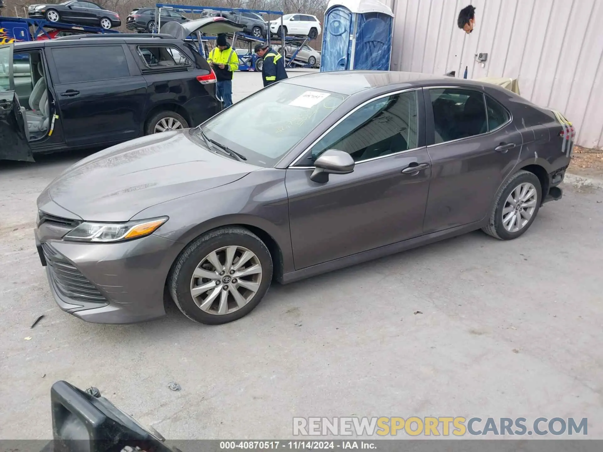2 Photograph of a damaged car 4T1C11AK3LU943928 TOYOTA CAMRY 2020