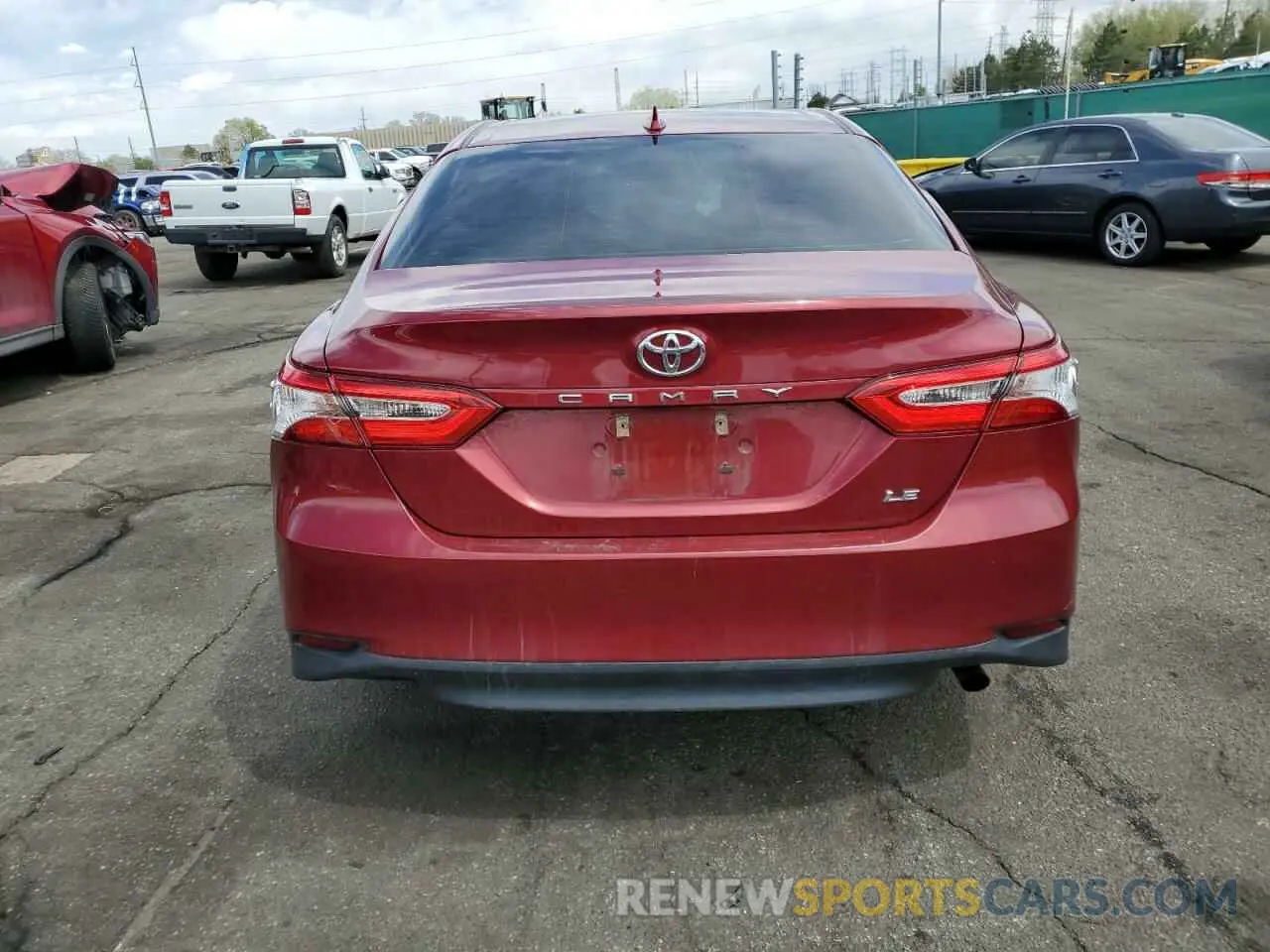 6 Фотография поврежденного автомобиля 4T1C11AK3LU997665 TOYOTA CAMRY 2020