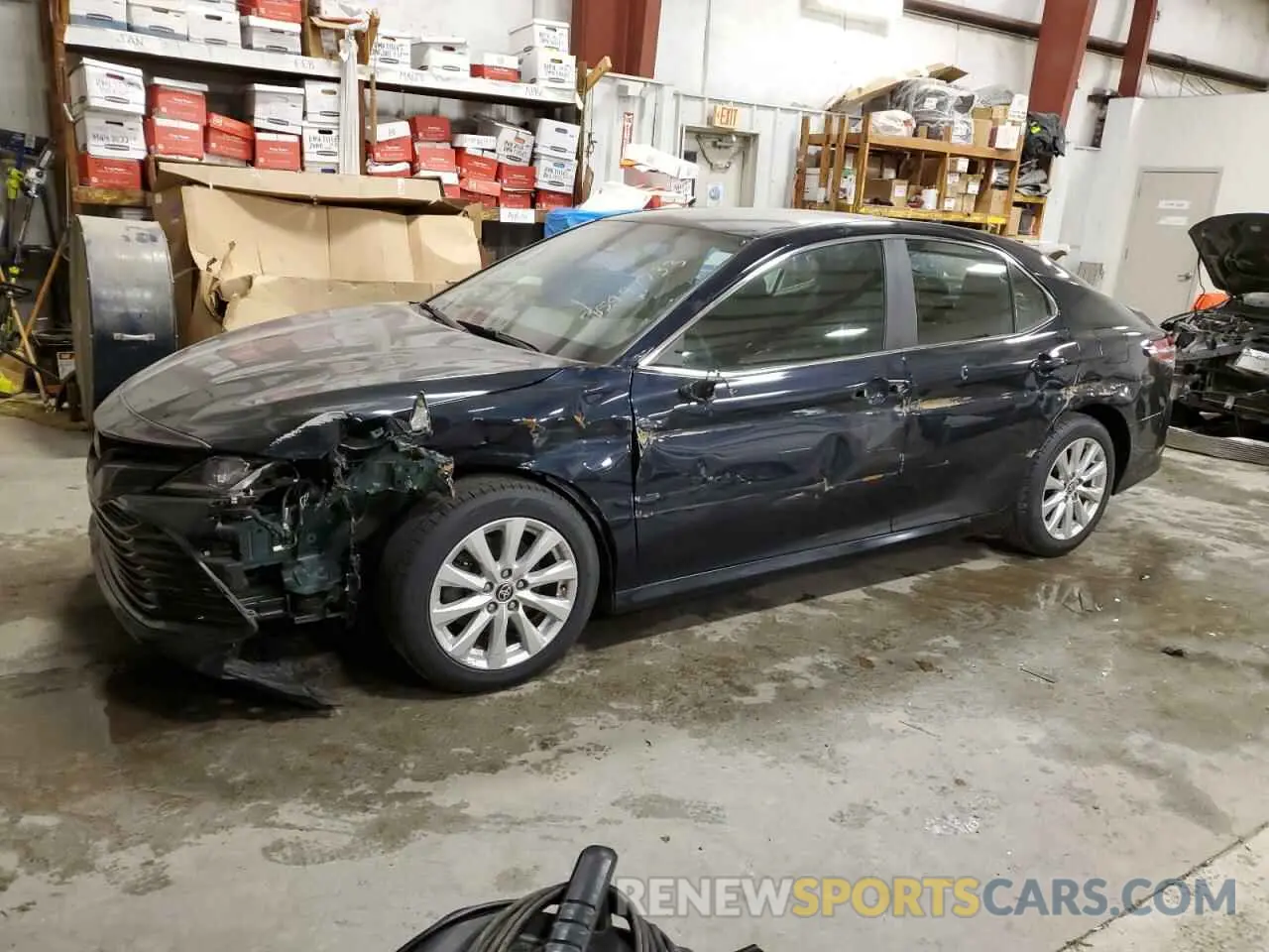 1 Photograph of a damaged car 4T1C11AK4LU378900 TOYOTA CAMRY 2020