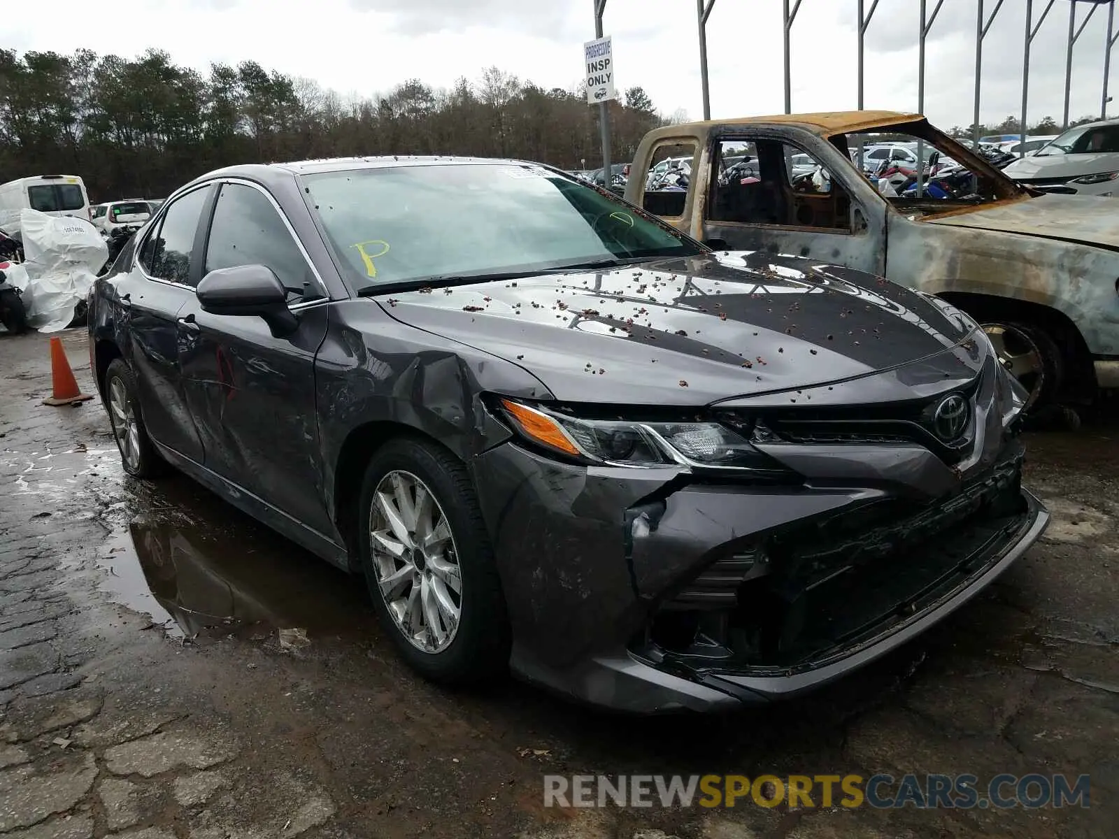 1 Photograph of a damaged car 4T1C11AK4LU941573 TOYOTA CAMRY 2020