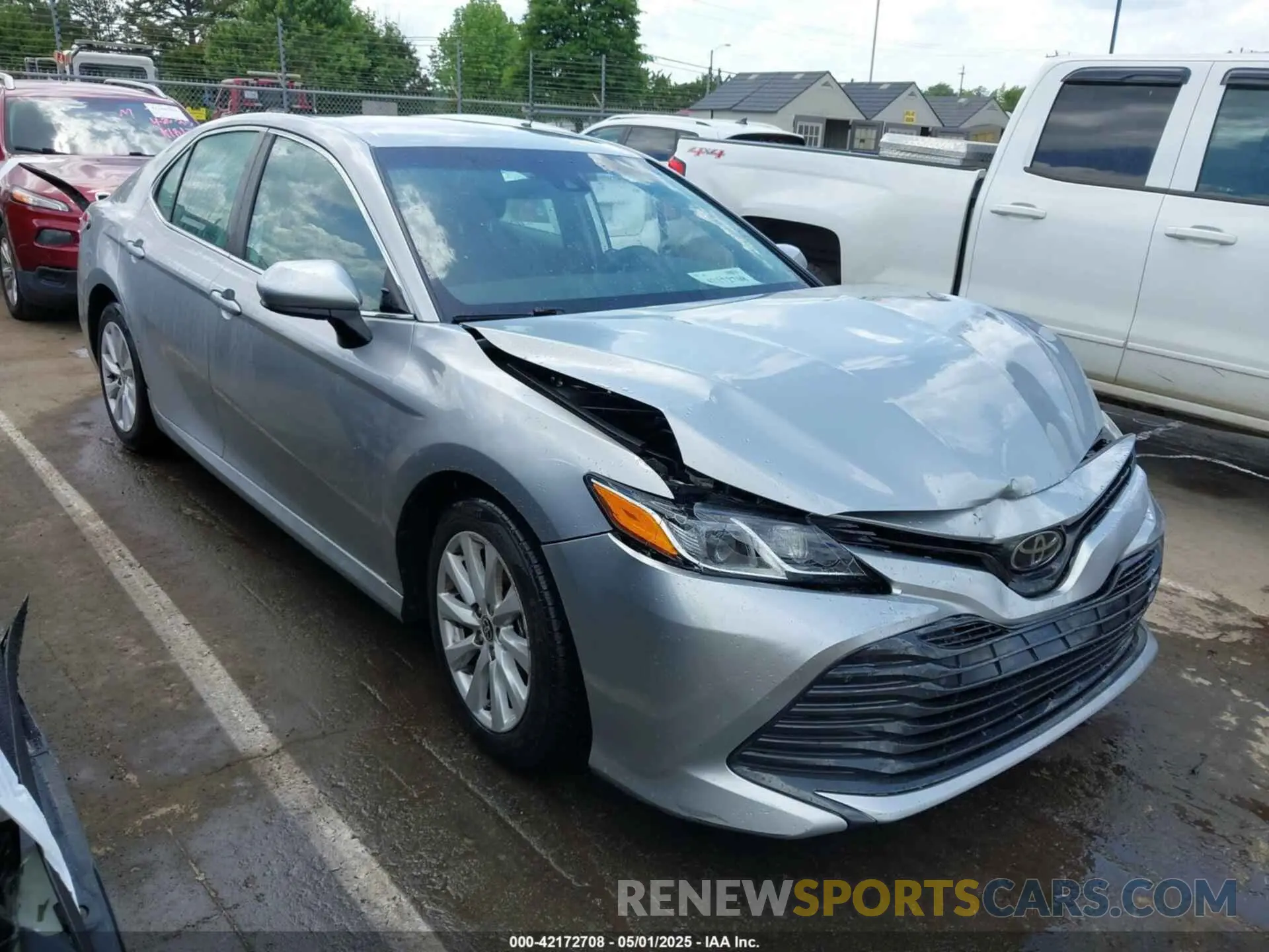 1 Photograph of a damaged car 4T1C11AK4LU971480 TOYOTA CAMRY 2020