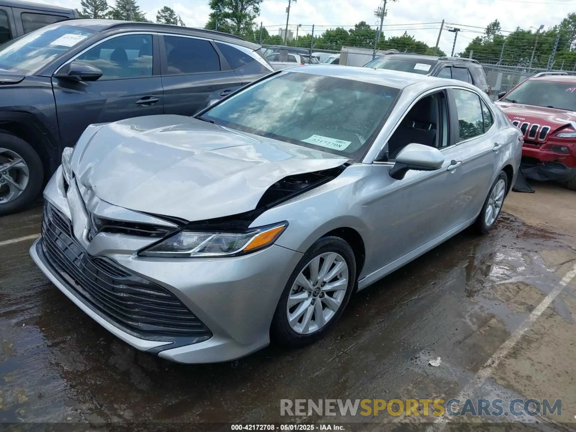 2 Photograph of a damaged car 4T1C11AK4LU971480 TOYOTA CAMRY 2020