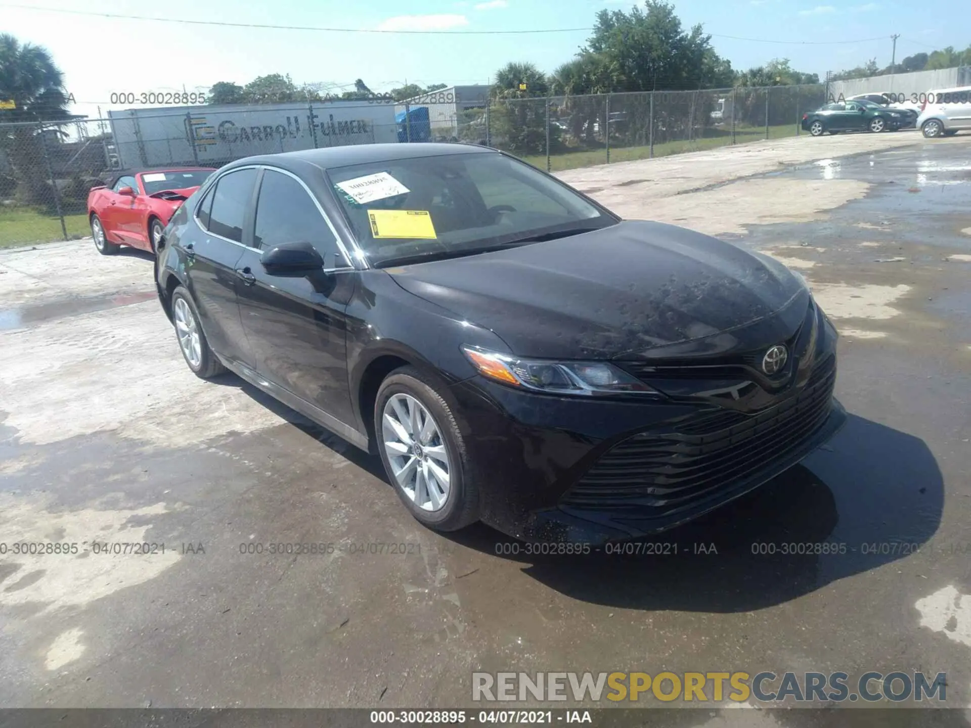 1 Photograph of a damaged car 4T1C11AK4LU994953 TOYOTA CAMRY 2020