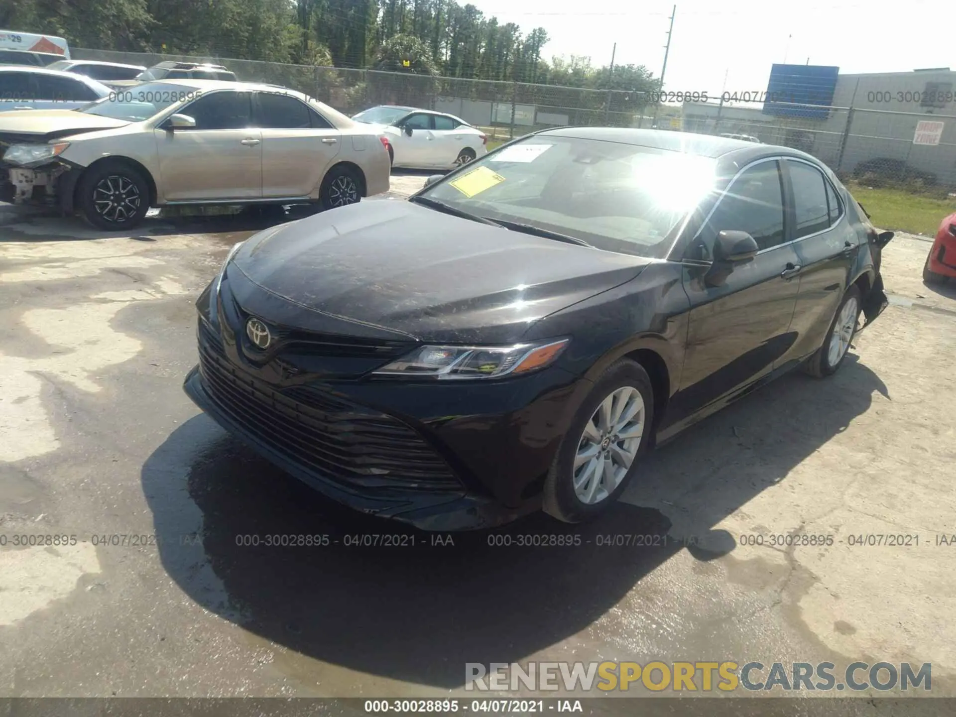 2 Photograph of a damaged car 4T1C11AK4LU994953 TOYOTA CAMRY 2020