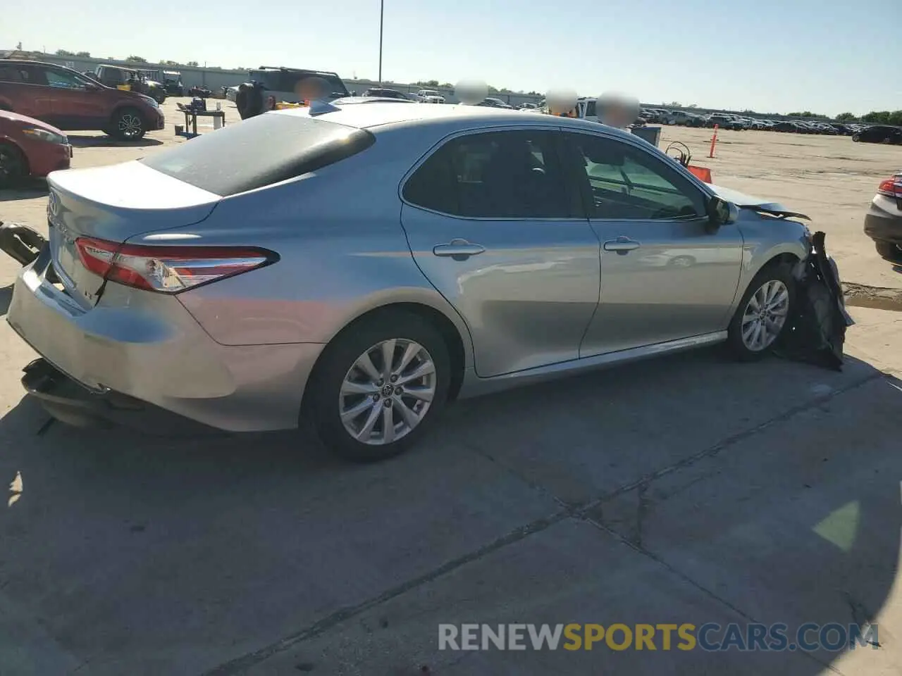 3 Photograph of a damaged car 4T1C11AK5LU364374 TOYOTA CAMRY 2020