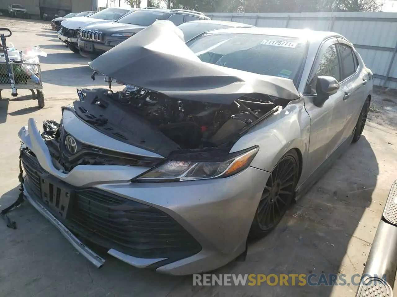 2 Photograph of a damaged car 4T1C11AK5LU364570 TOYOTA CAMRY 2020