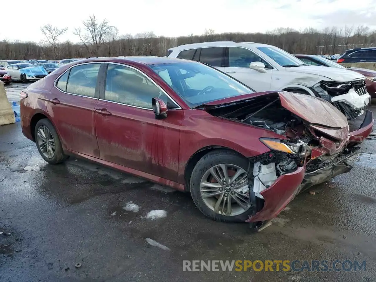 4 Photograph of a damaged car 4T1C11AK5LU505363 TOYOTA CAMRY 2020