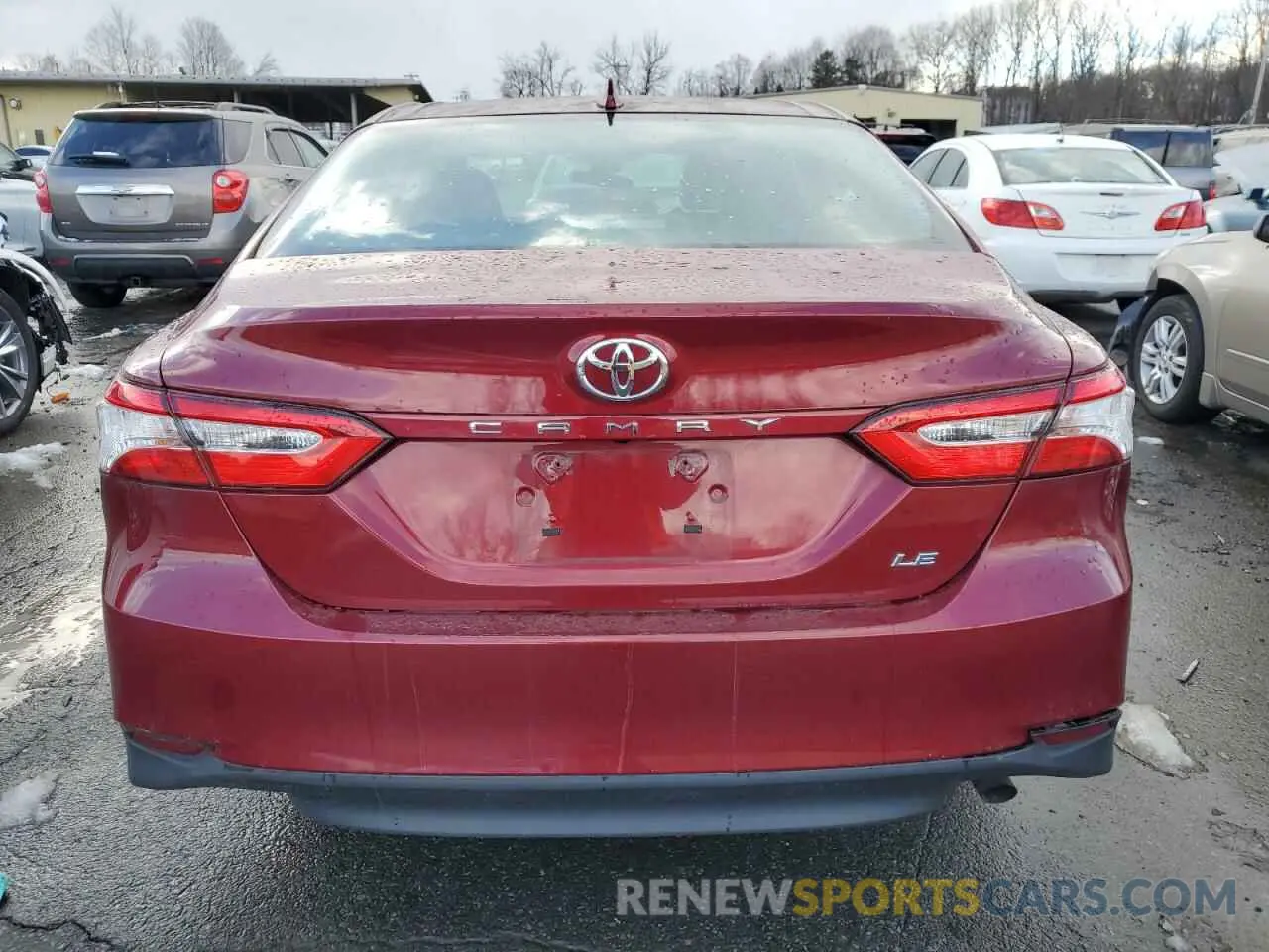 6 Photograph of a damaged car 4T1C11AK5LU505363 TOYOTA CAMRY 2020