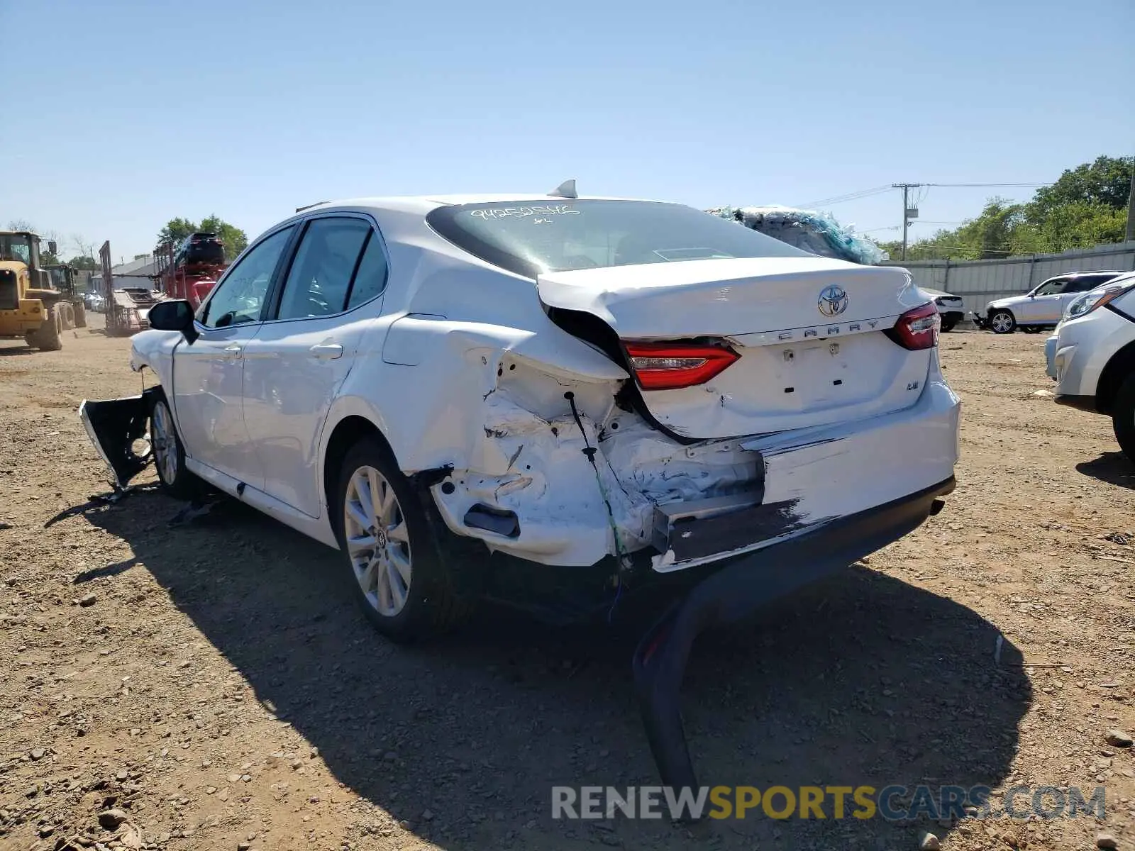 3 Photograph of a damaged car 4T1C11AK5LU931103 TOYOTA CAMRY 2020