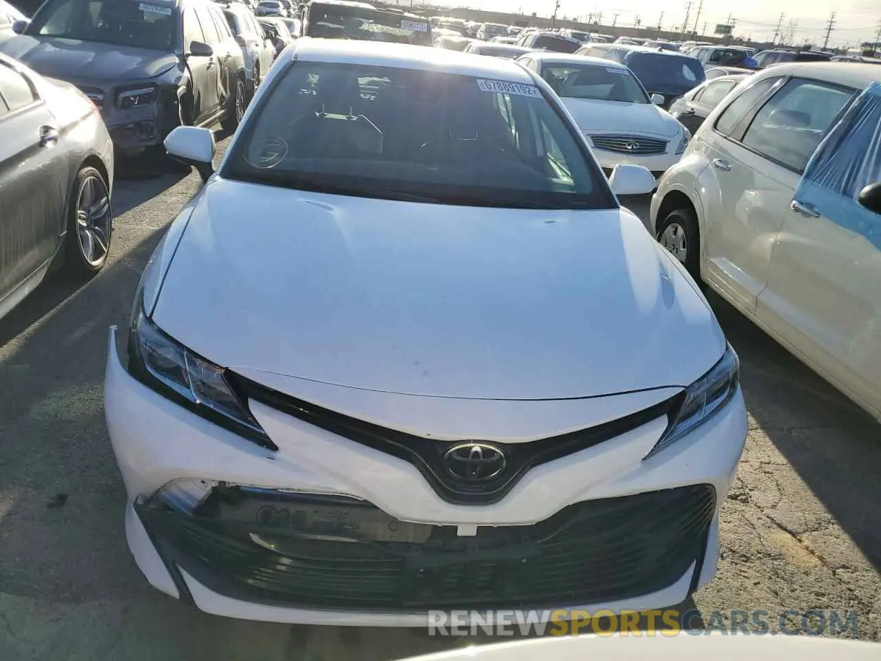 5 Photograph of a damaged car 4T1C11AK5LU963436 TOYOTA CAMRY 2020