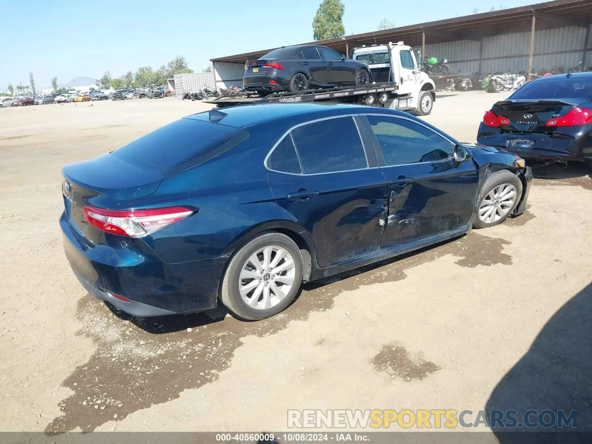 4 Фотография поврежденного автомобиля 4T1C11AK5LU999157 TOYOTA CAMRY 2020