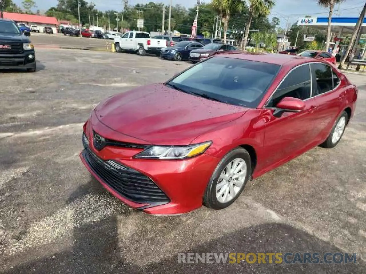 2 Photograph of a damaged car 4T1C11AK6LU345557 TOYOTA CAMRY 2020
