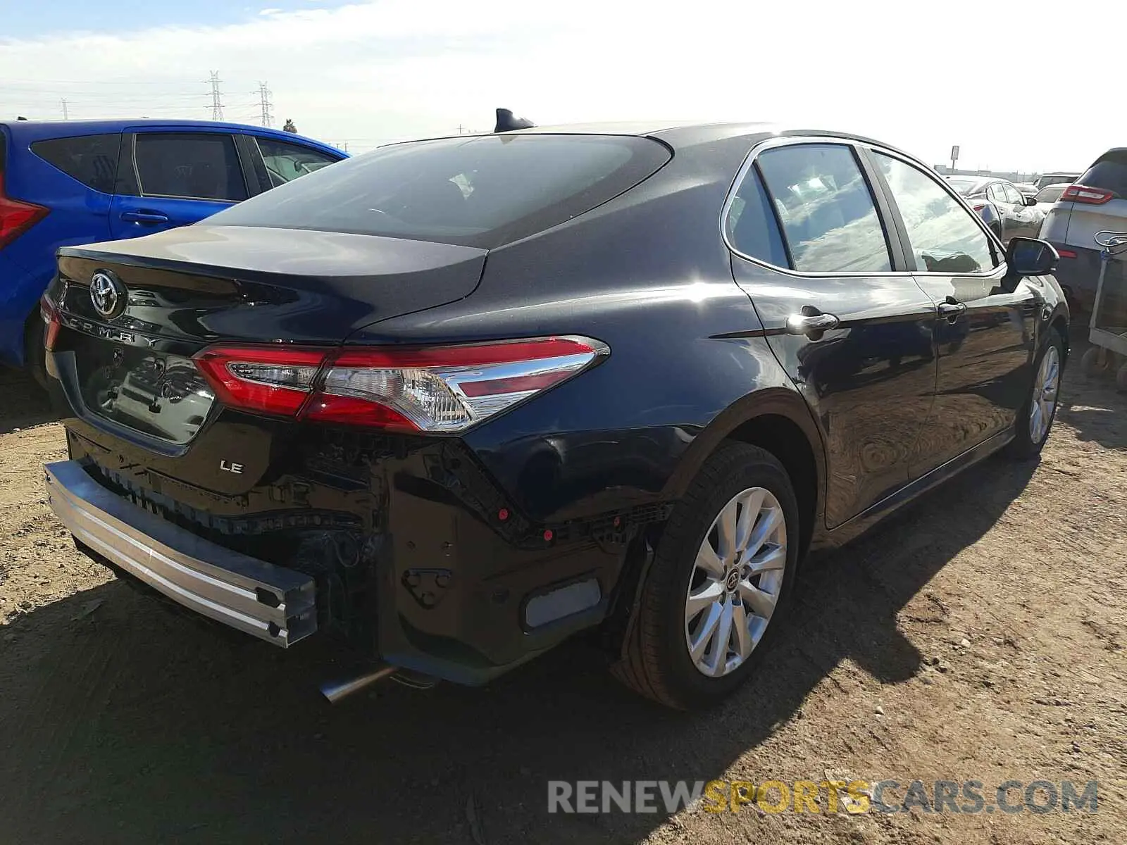 4 Photograph of a damaged car 4T1C11AK6LU392944 TOYOTA CAMRY 2020