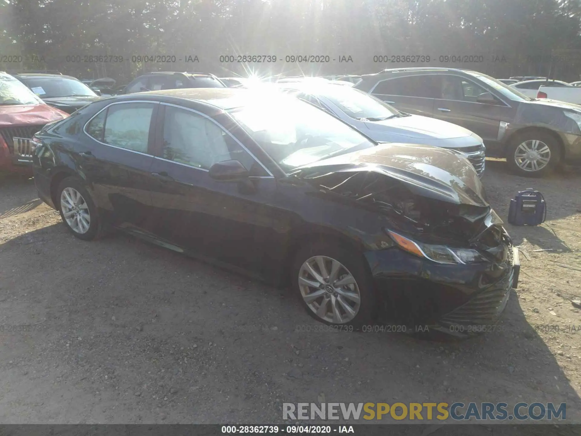 1 Photograph of a damaged car 4T1C11AK6LU926198 TOYOTA CAMRY 2020