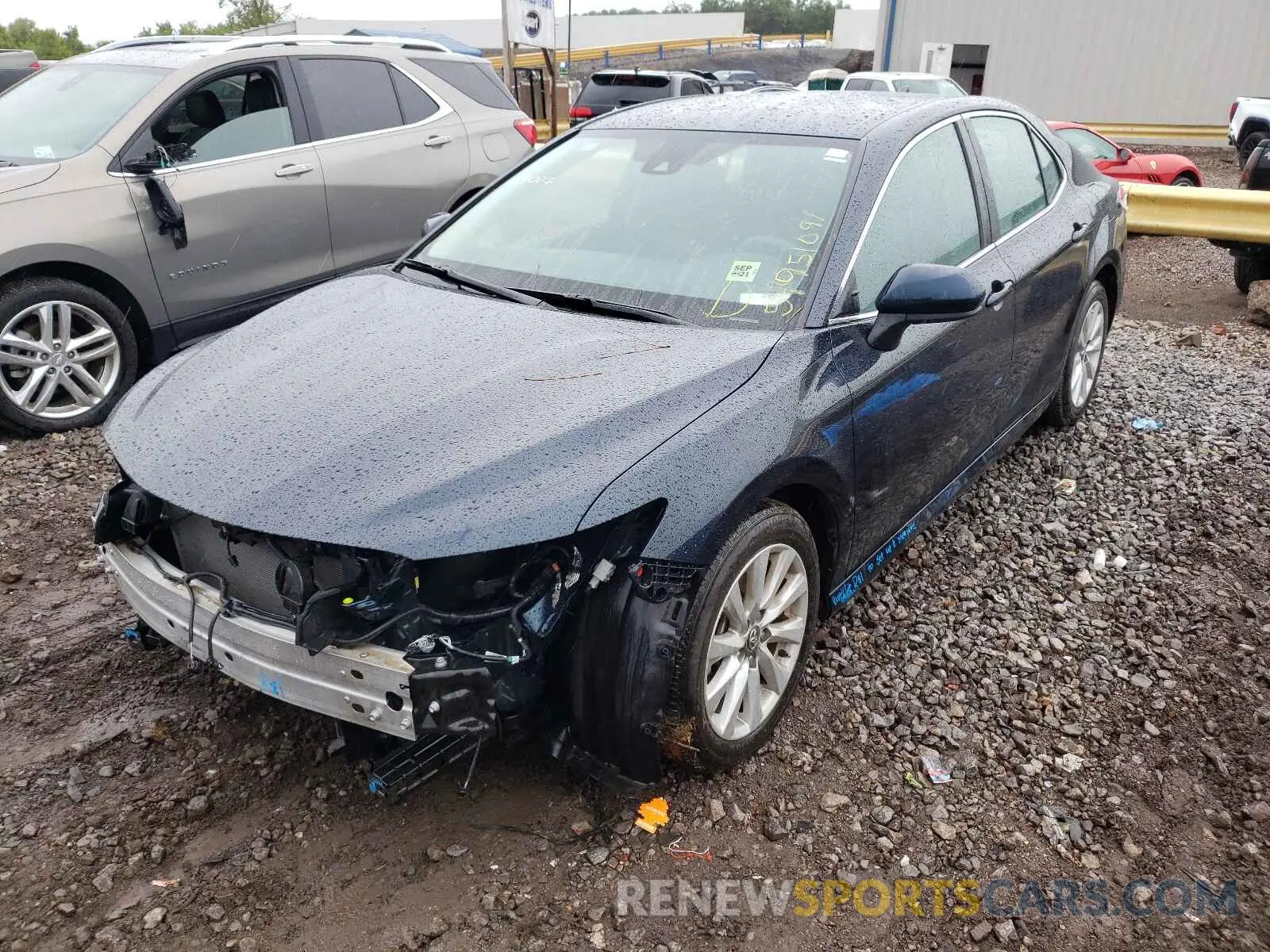 2 Photograph of a damaged car 4T1C11AK6LU938173 TOYOTA CAMRY 2020