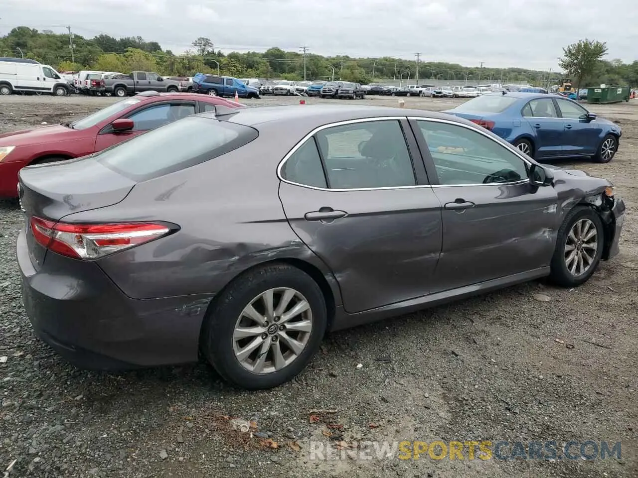 3 Фотография поврежденного автомобиля 4T1C11AK7LU348631 TOYOTA CAMRY 2020