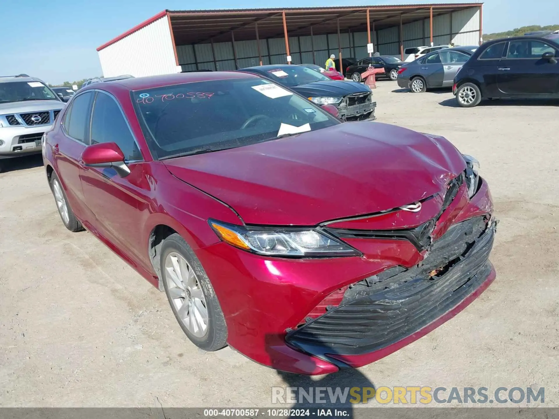 6 Photograph of a damaged car 4T1C11AK7LU395738 TOYOTA CAMRY 2020