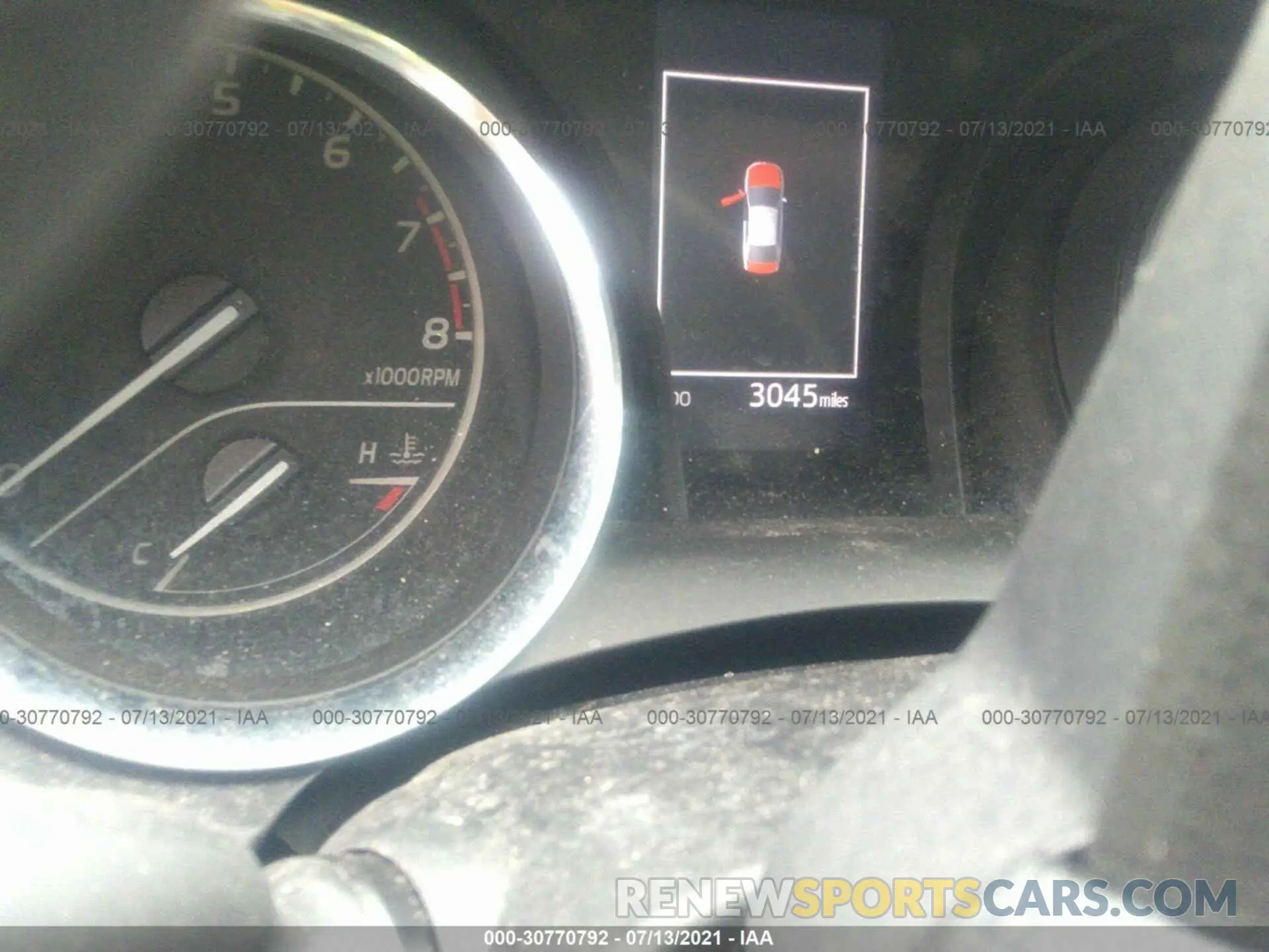 7 Photograph of a damaged car 4T1C11AK7LU399823 TOYOTA CAMRY 2020