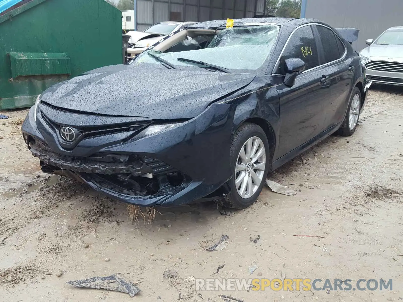 2 Photograph of a damaged car 4T1C11AK7LU881059 TOYOTA CAMRY 2020