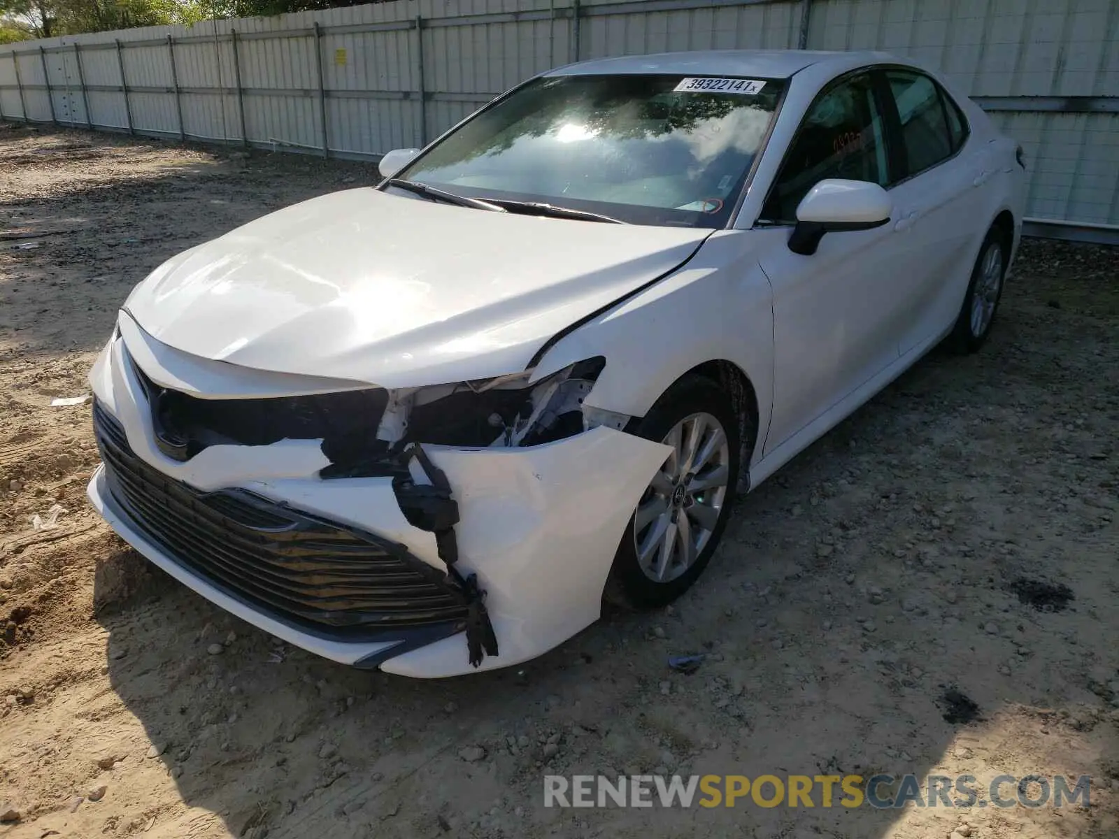 2 Photograph of a damaged car 4T1C11AK7LU891851 TOYOTA CAMRY 2020