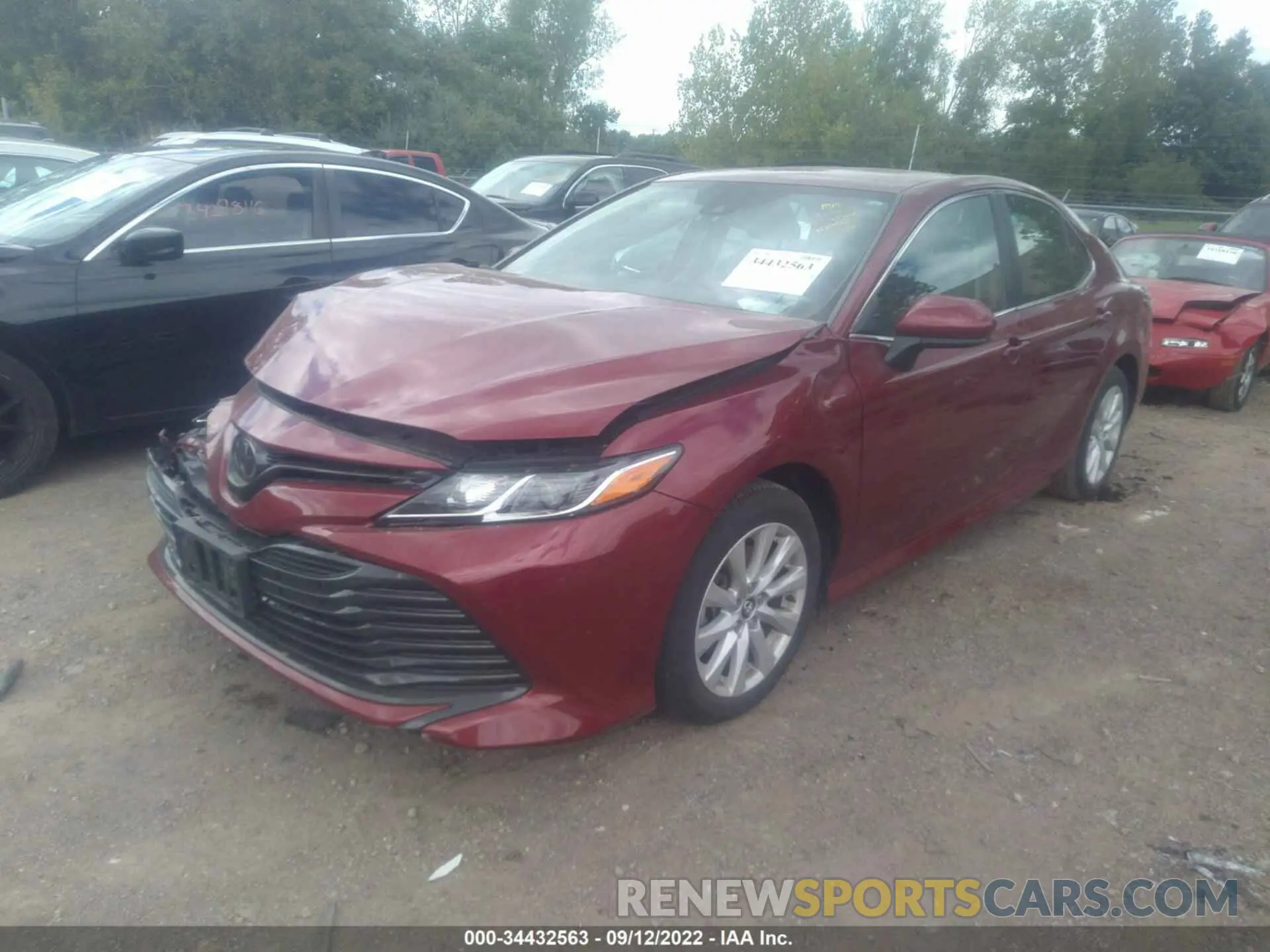 2 Фотография поврежденного автомобиля 4T1C11AK7LU896936 TOYOTA CAMRY 2020