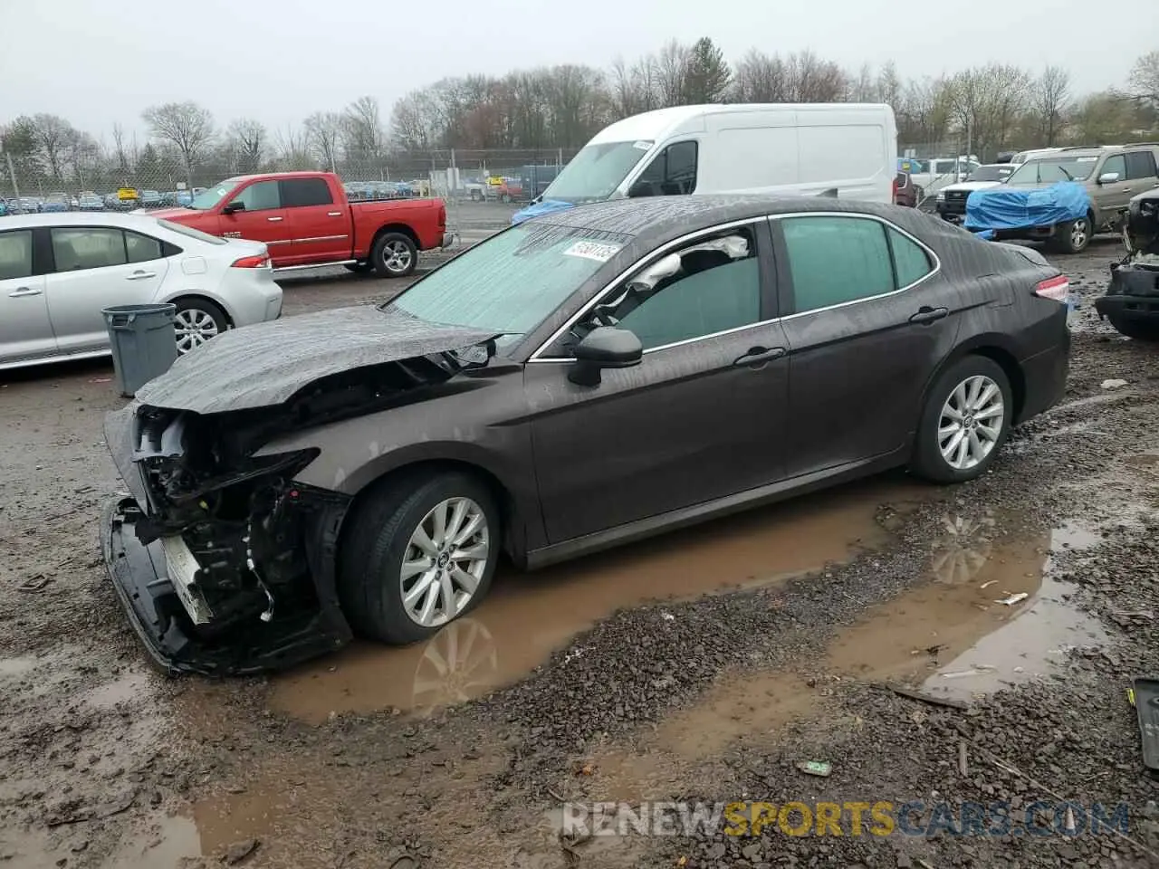 1 Photograph of a damaged car 4T1C11AK7LU936853 TOYOTA CAMRY 2020