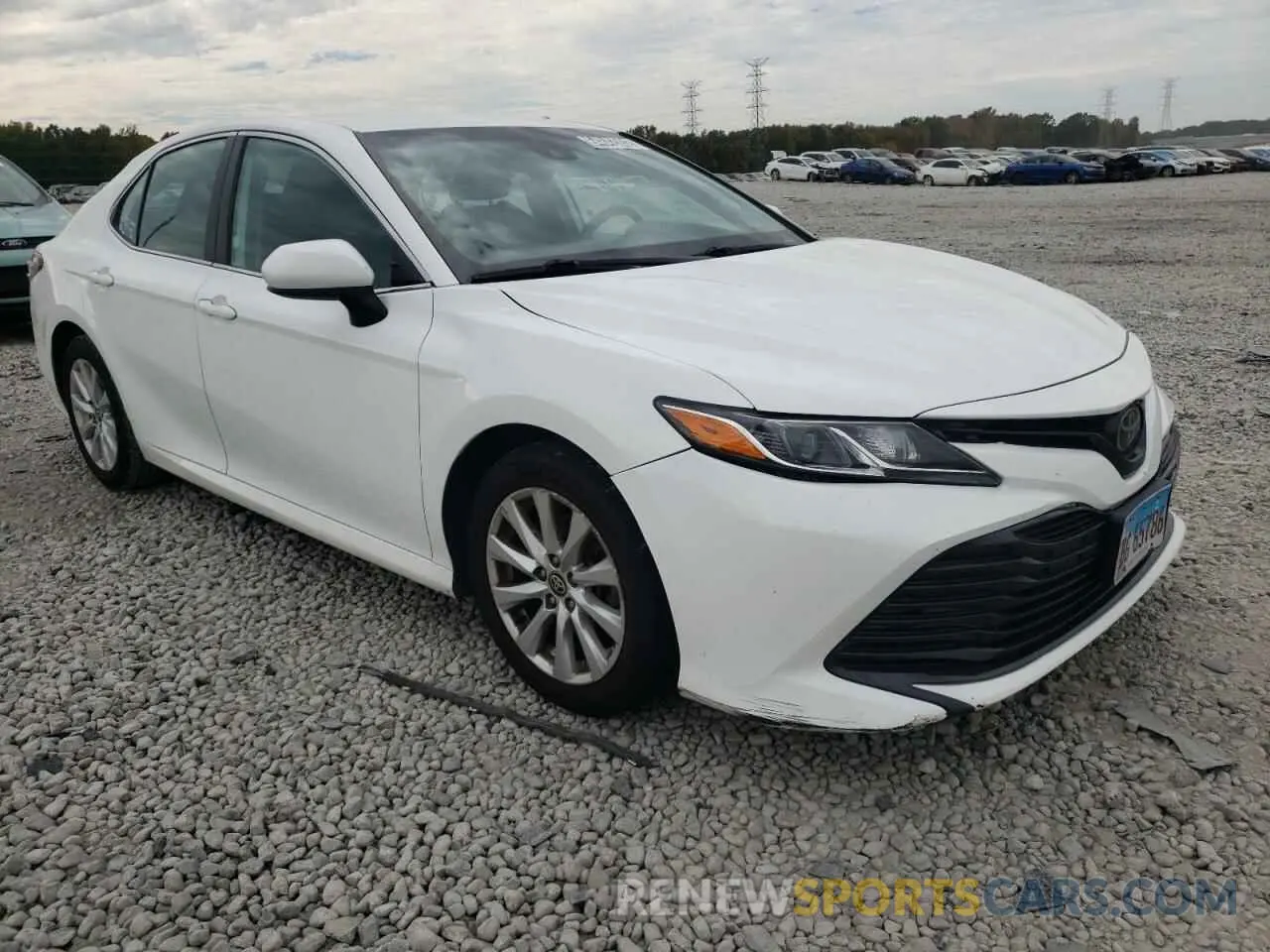 1 Photograph of a damaged car 4T1C11AK7LU948517 TOYOTA CAMRY 2020
