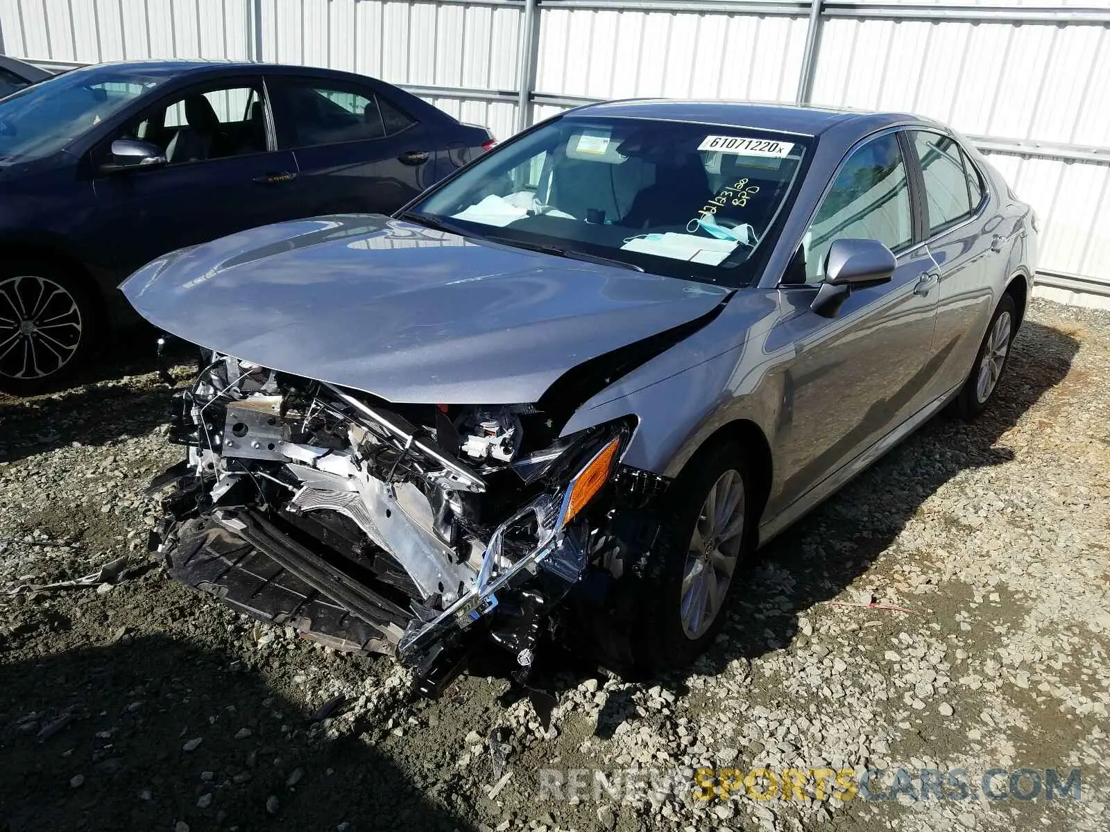 2 Photograph of a damaged car 4T1C11AK7LU949828 TOYOTA CAMRY 2020