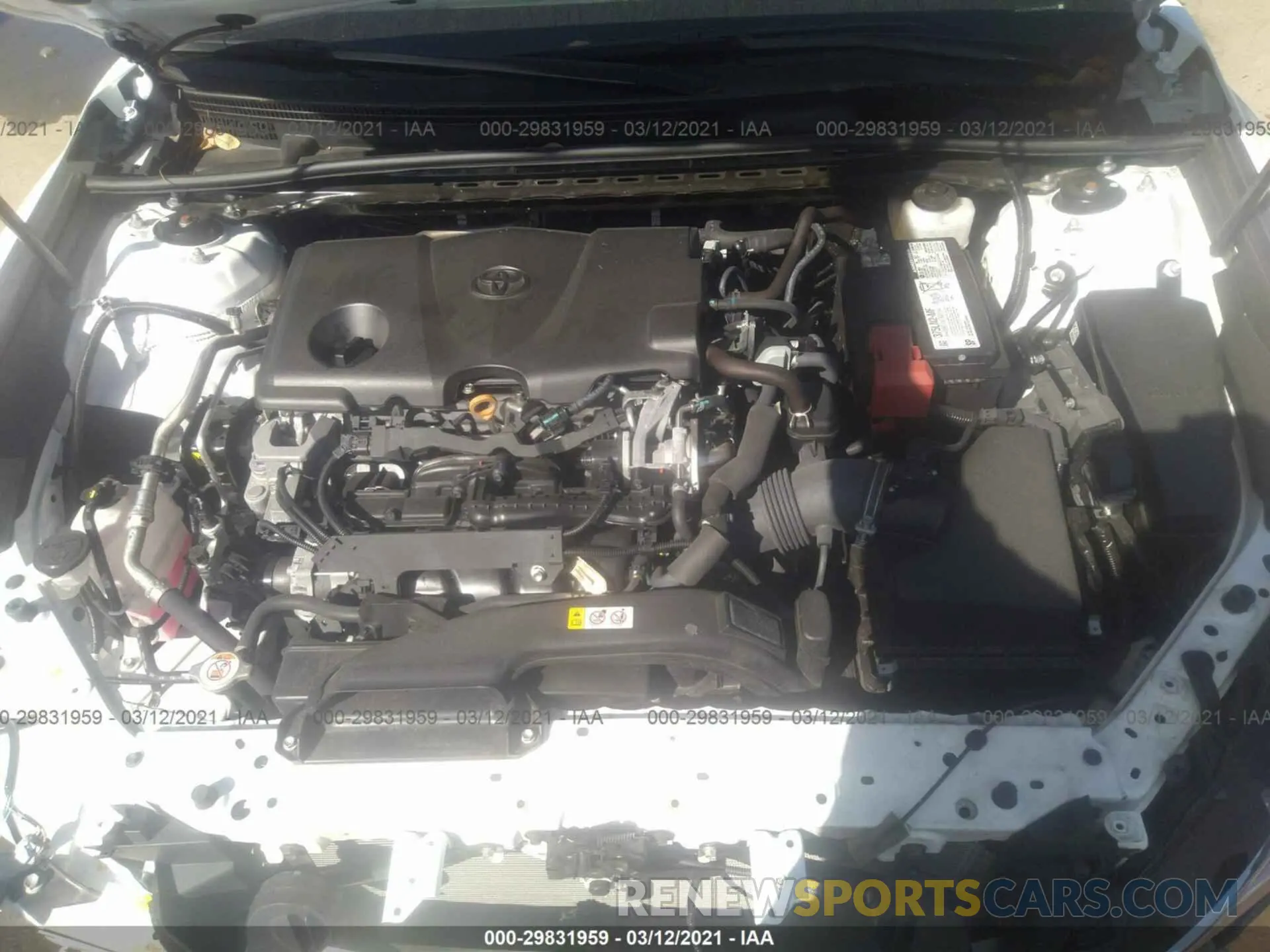 10 Photograph of a damaged car 4T1C11AK8LU314388 TOYOTA CAMRY 2020