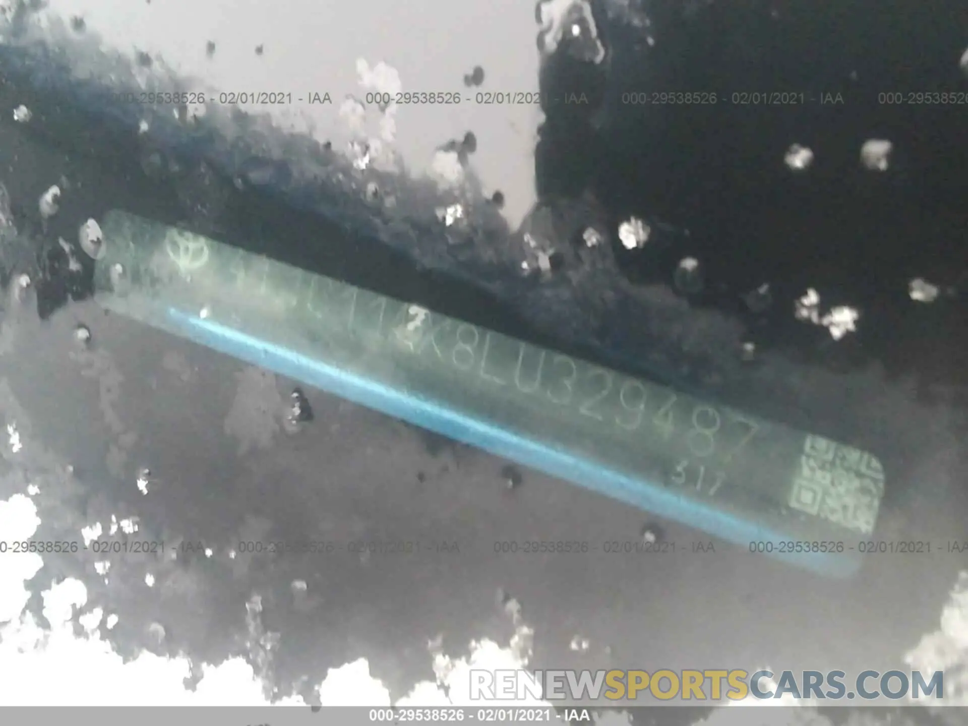 9 Photograph of a damaged car 4T1C11AK8LU329487 TOYOTA CAMRY 2020