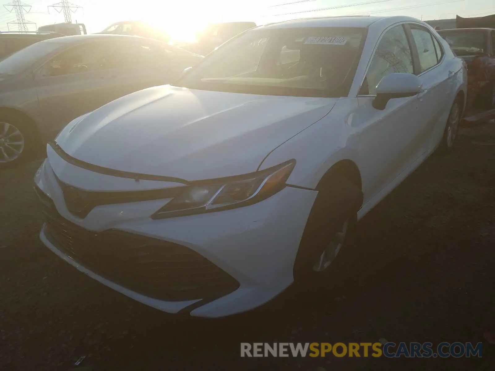 2 Photograph of a damaged car 4T1C11AK8LU345768 TOYOTA CAMRY 2020