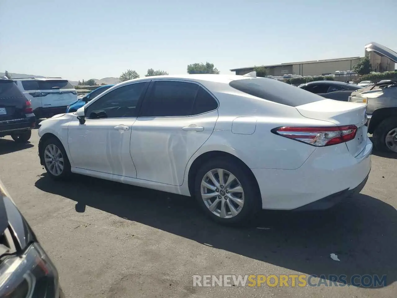 2 Photograph of a damaged car 4T1C11AK8LU348802 TOYOTA CAMRY 2020