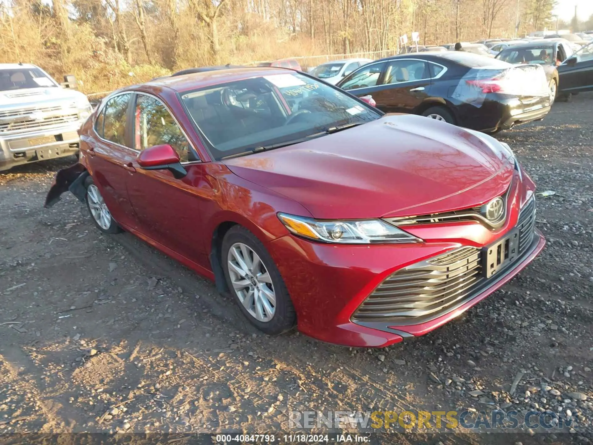 1 Фотография поврежденного автомобиля 4T1C11AK8LU378432 TOYOTA CAMRY 2020