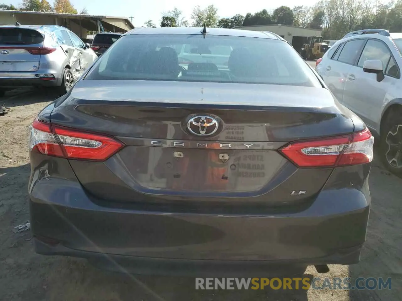 6 Photograph of a damaged car 4T1C11AK8LU863895 TOYOTA CAMRY 2020