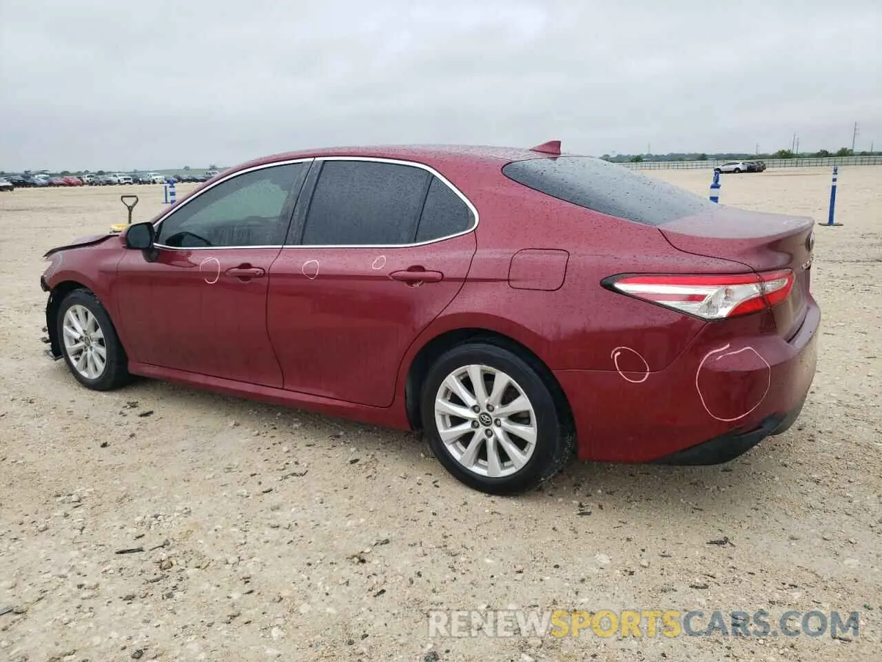 2 Photograph of a damaged car 4T1C11AK8LU930348 TOYOTA CAMRY 2020