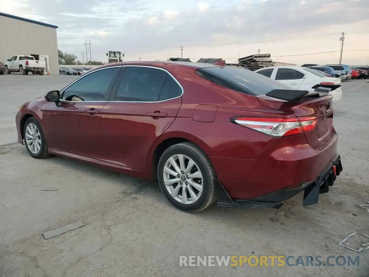 2 Photograph of a damaged car 4T1C11AK8LU993241 TOYOTA CAMRY 2020