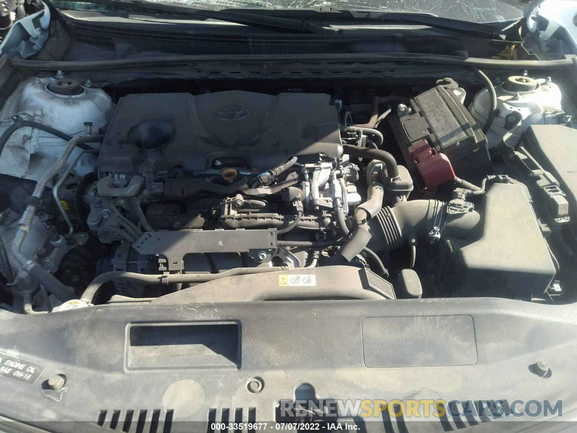 10 Photograph of a damaged car 4T1C11AK9LU326369 TOYOTA CAMRY 2020