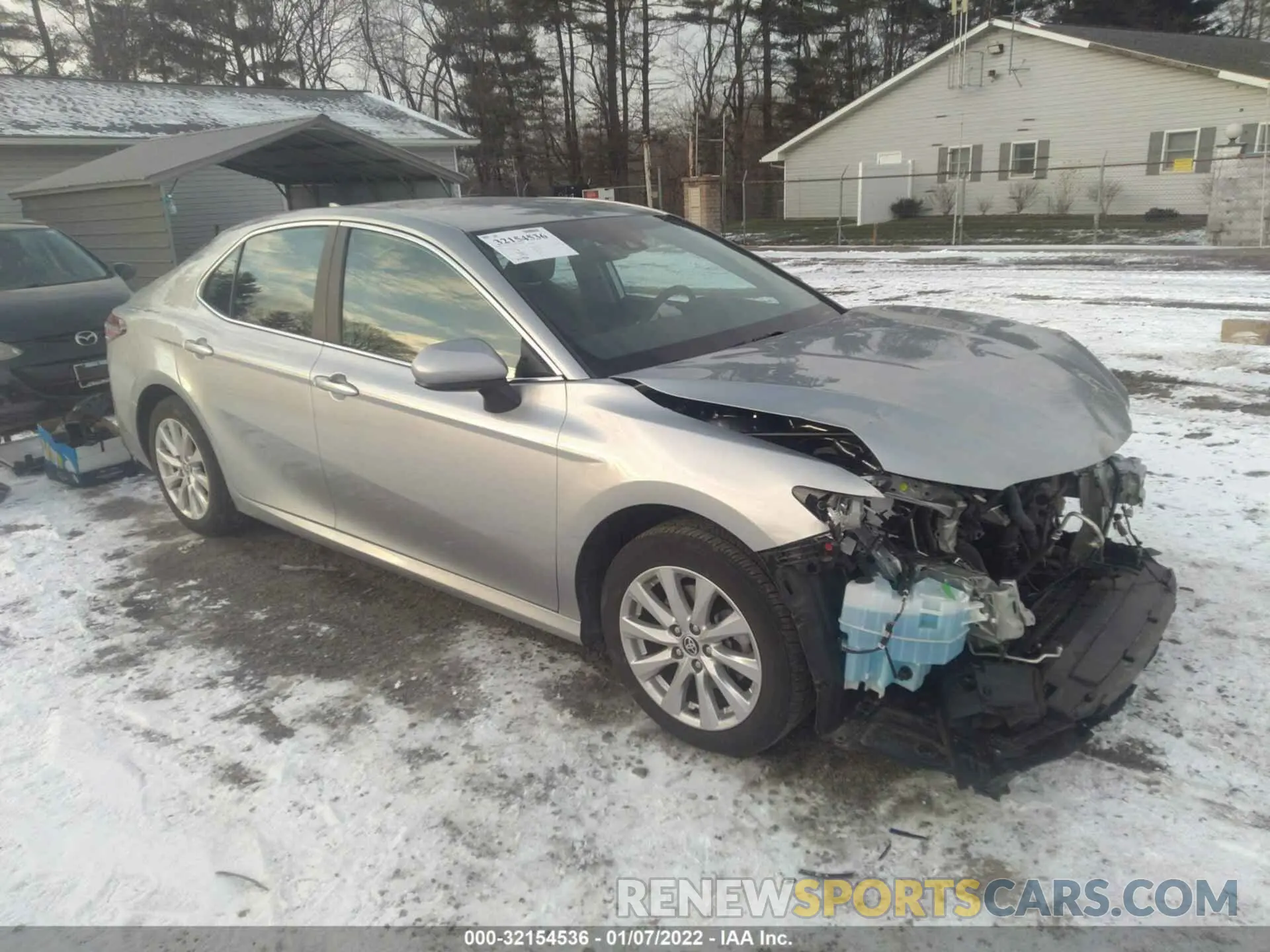 1 Photograph of a damaged car 4T1C11AK9LU378942 TOYOTA CAMRY 2020